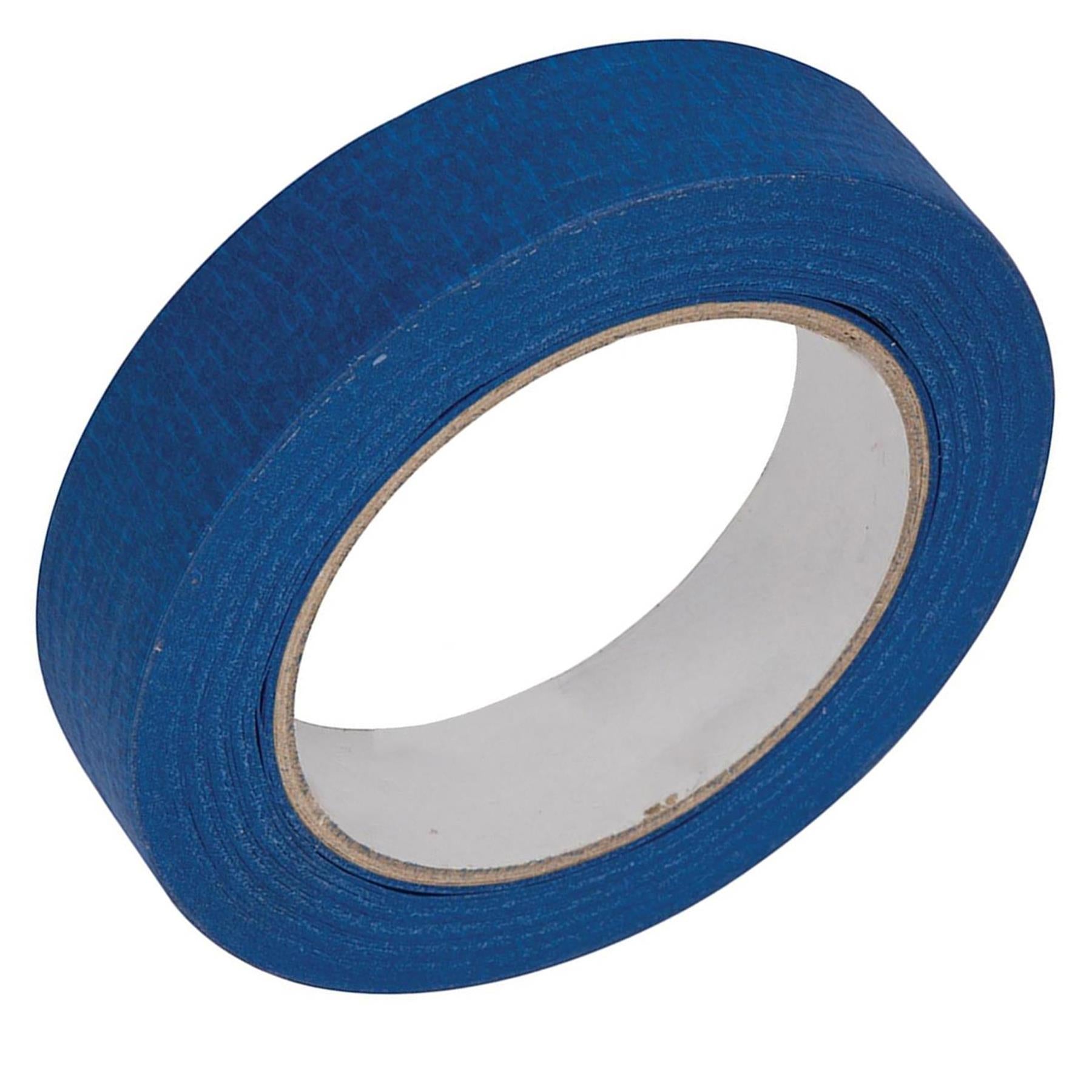 Blue Masking Tape Clean Peel UV Resistant Painters/Decorators 24mm x 50m 48 Roll