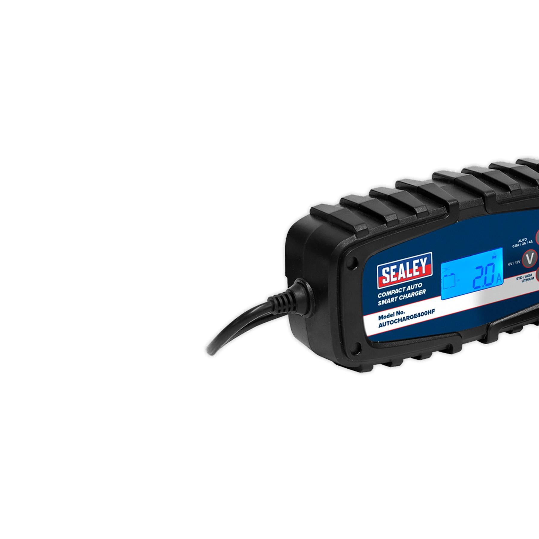 Sealey Compact Auto Smart Charger 4A 6/12V