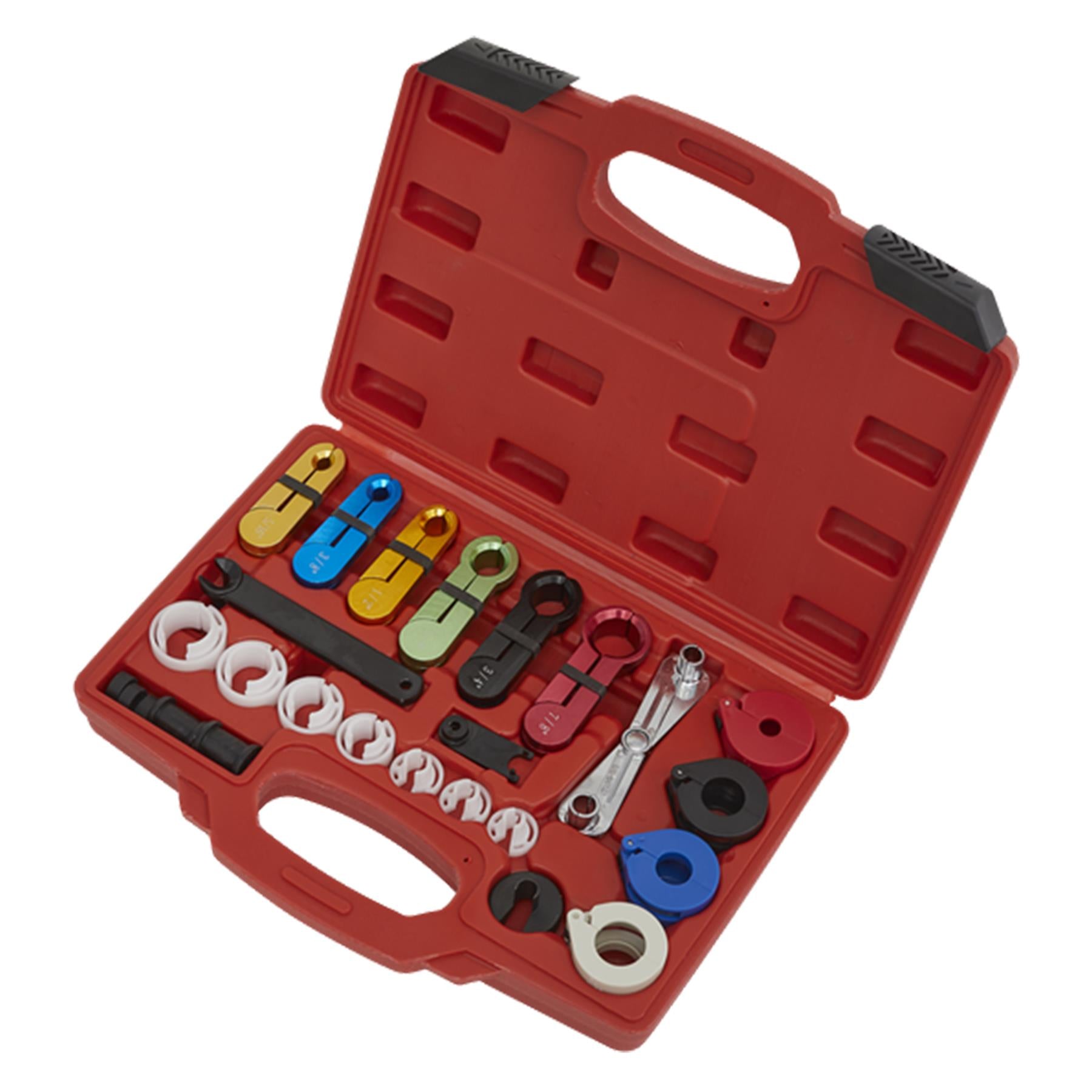 Sealey Fuel & Air Conditioning Disconnection Tool Kit 21pc