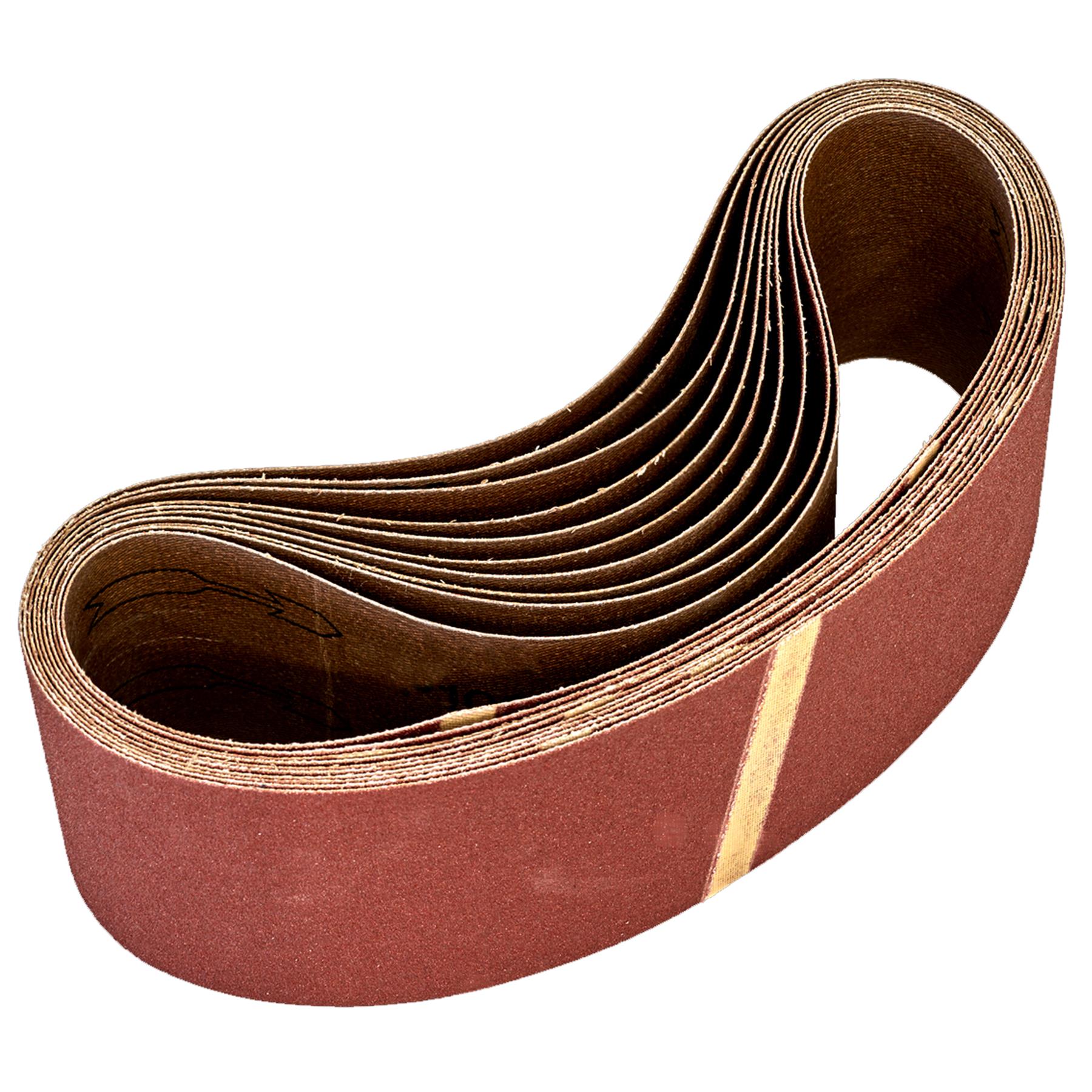 Sealey Sanding Belt 75 x 533mm 100Grit - Pack of 10