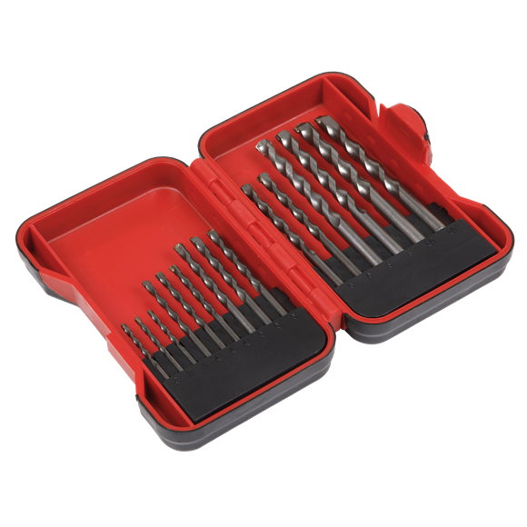 Sealey Masonry Drill Bit Set 15pc