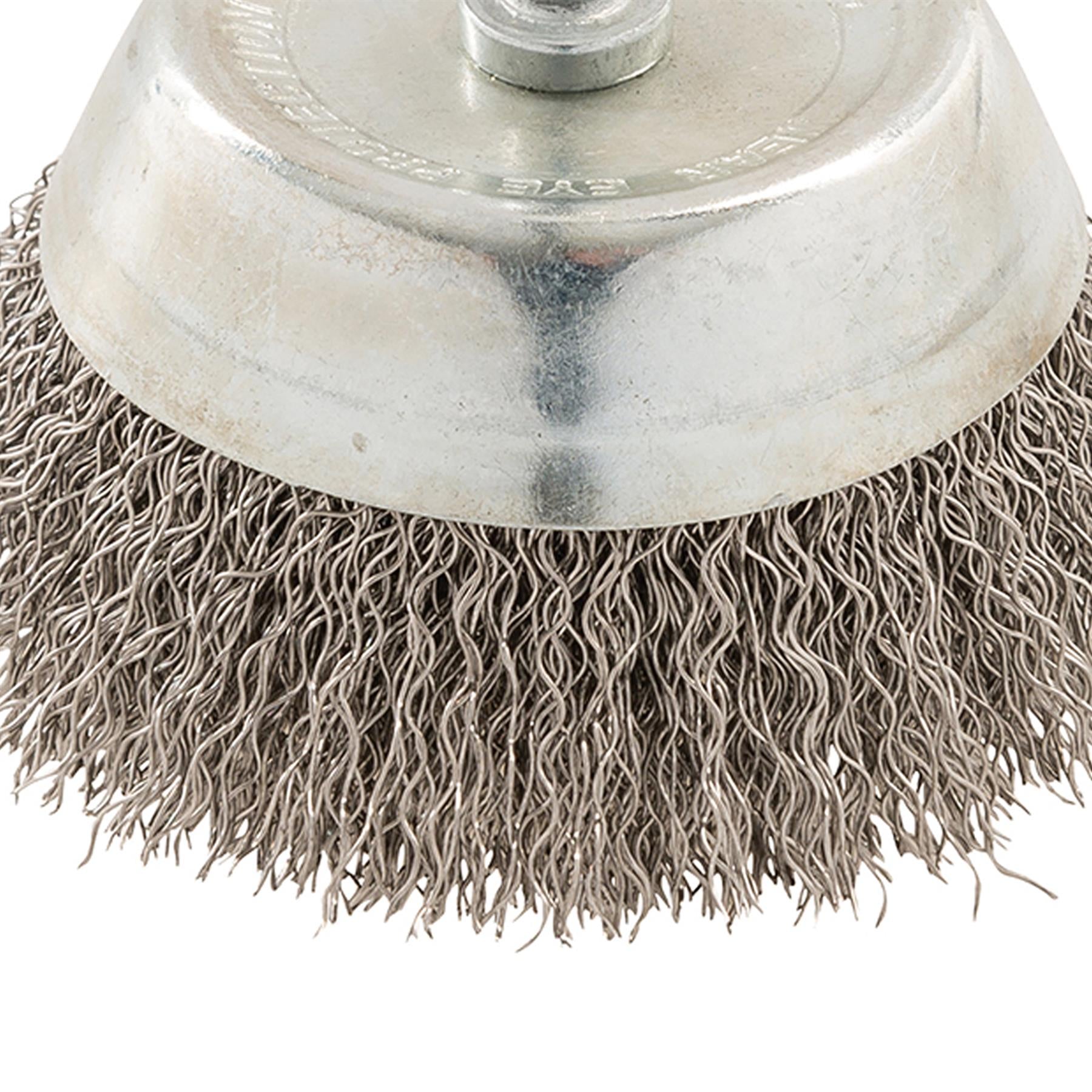 Rotary Stainless Steel Wire Cup Brush 75mm Grinding Wire Cups Brand New