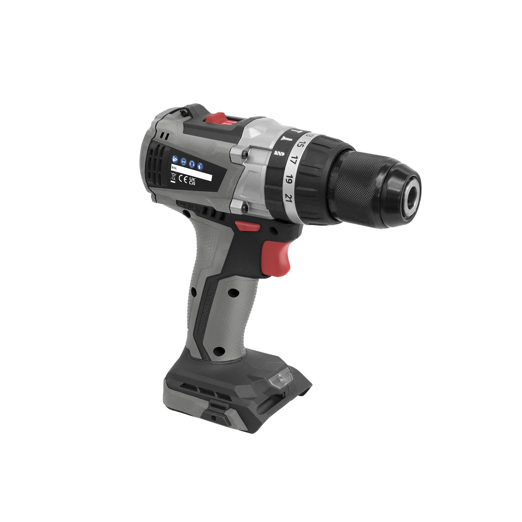 Sealey Brushless Hammer Drill/Driver Ø13mm 20V - Body Only