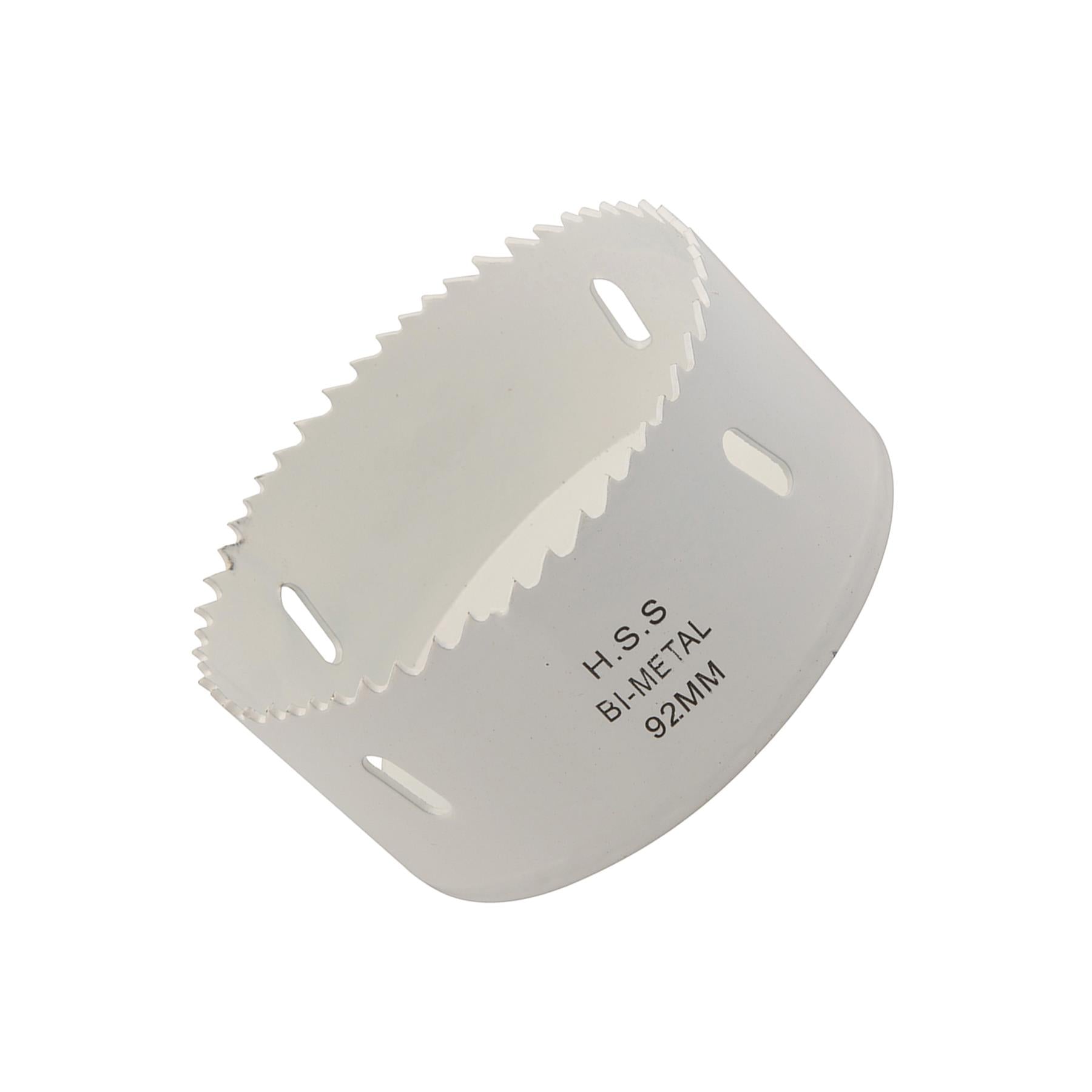 Heavy Duty Bi-Metal Holesaw 92mm Variable Pitch Steel Wood Metal Pvc Fast Clean