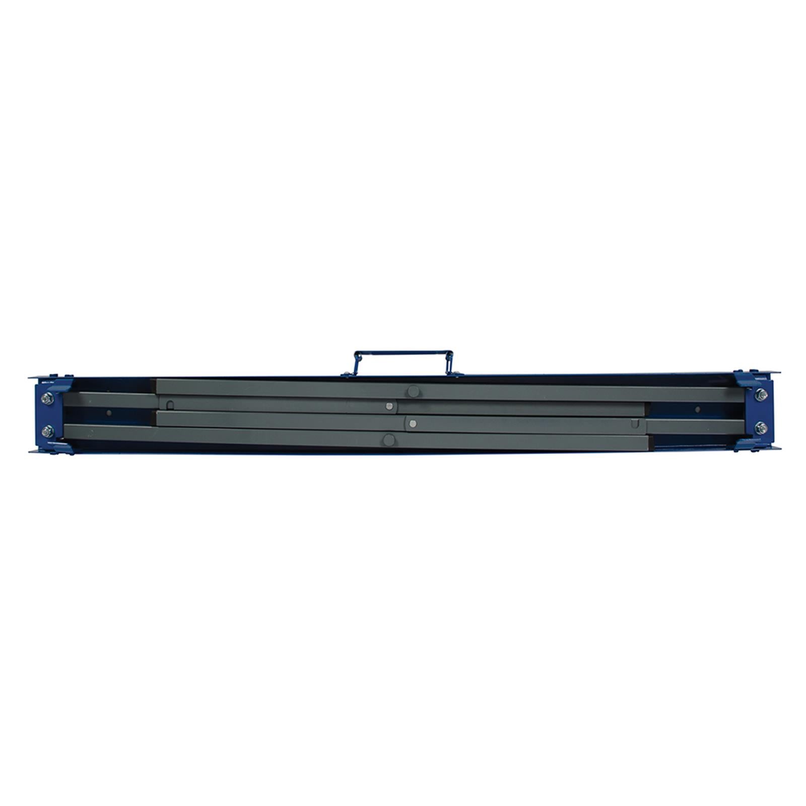 Metal Saw Horse Twin Pack 125Kg 100mm Wide Tops With Non Slip Rubber Mats