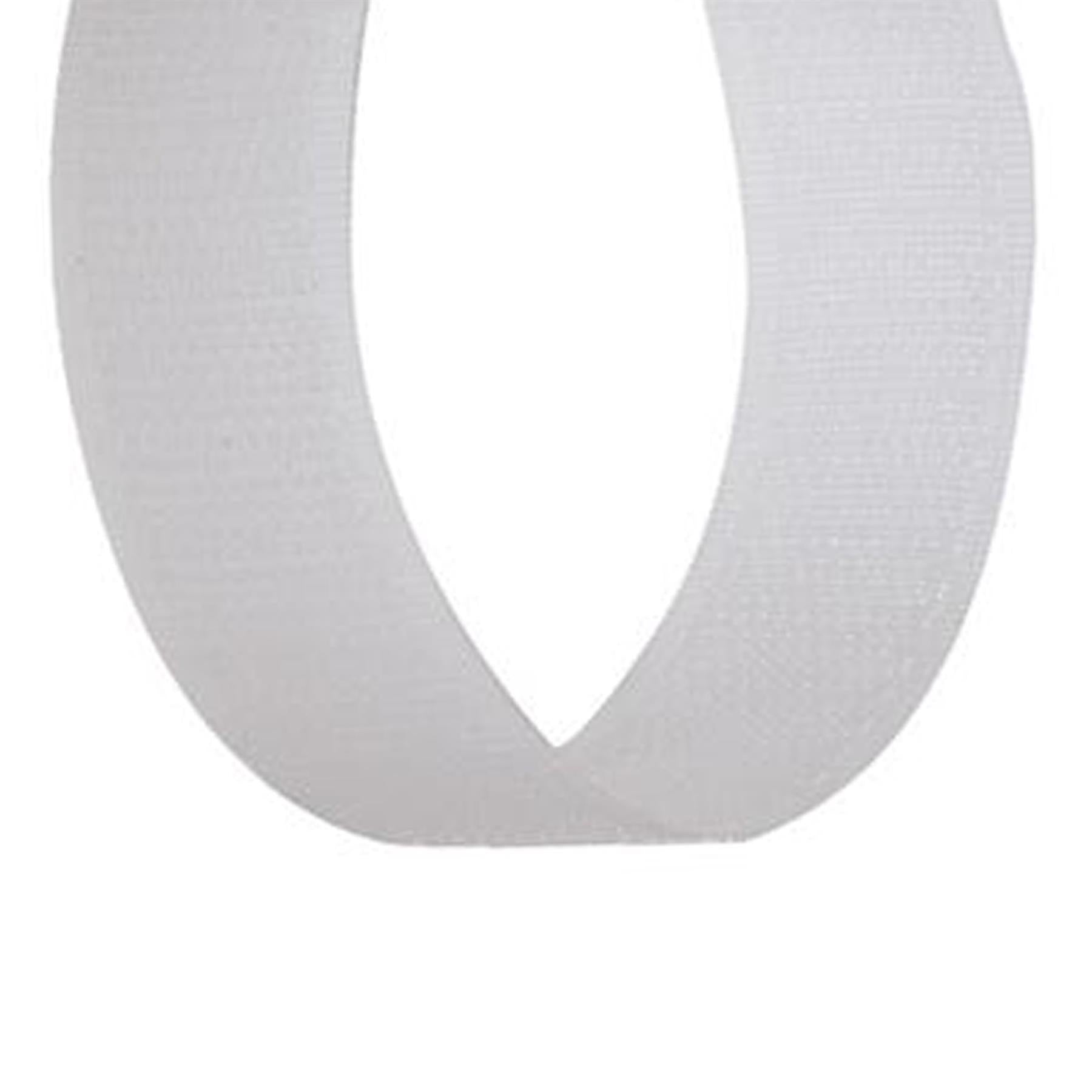 5 x Hook and Loop 150mm White Nylon strap strapping Cable Ties with buckle Band luggage Strap