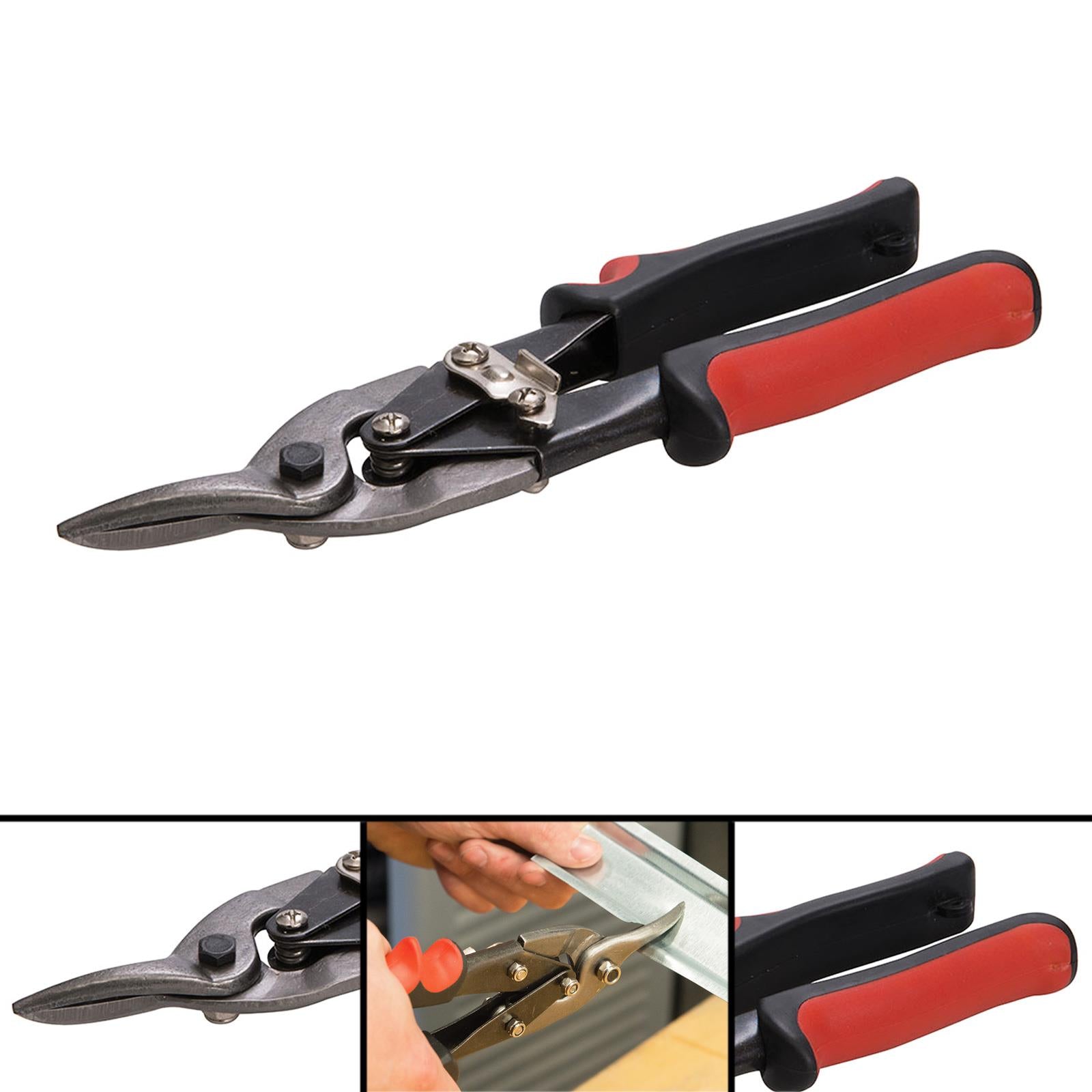 Aviation Tin Snips Left-Hand Cut Drop-Forged High Carbon Tool Steel New