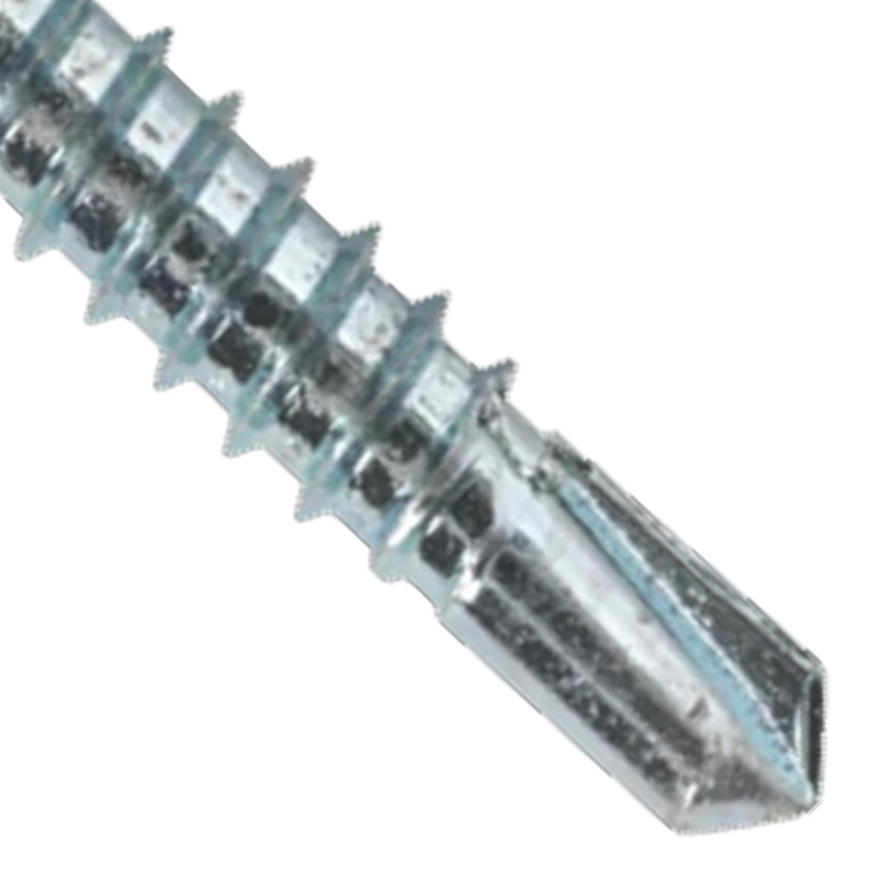 Sealey Self Drilling Screw 4.8 x 25mm Hex Head Zinc Pack of 100