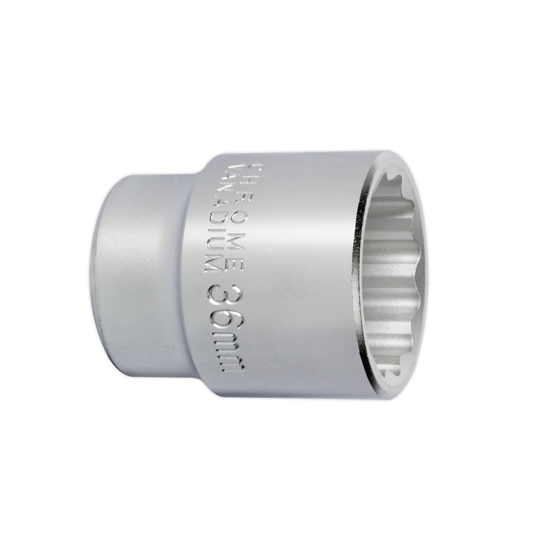 Sealey WallDrive Socket 36mm 3/4"Sq Drive