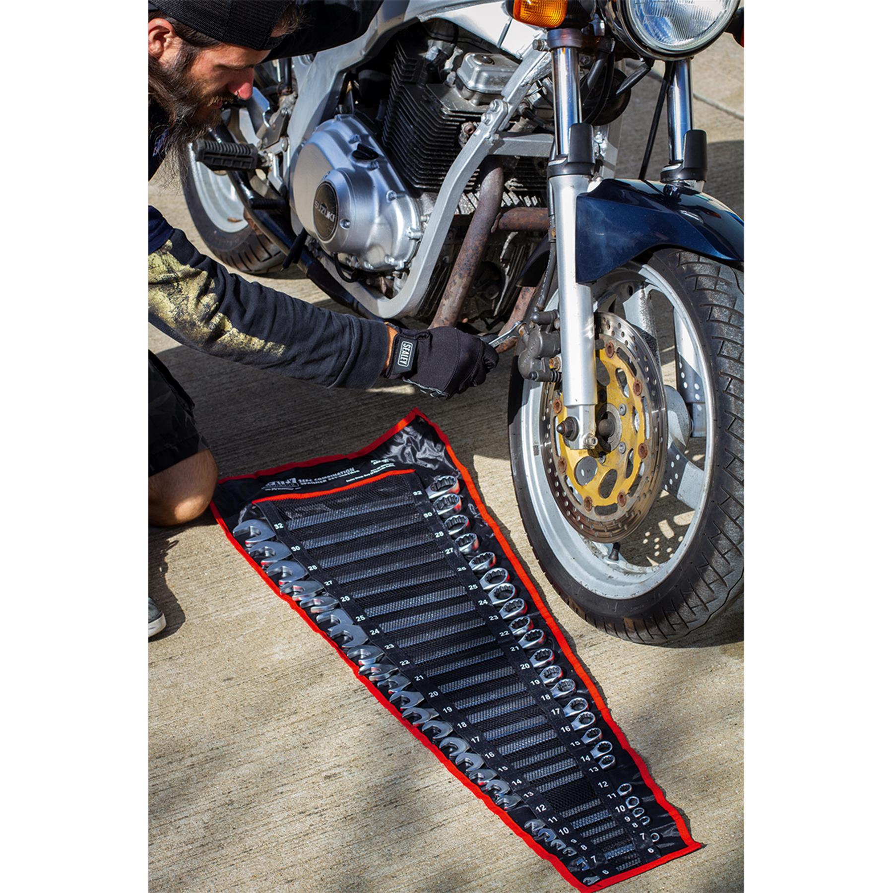 Sealey Combination Spanner Set 25pc Metric