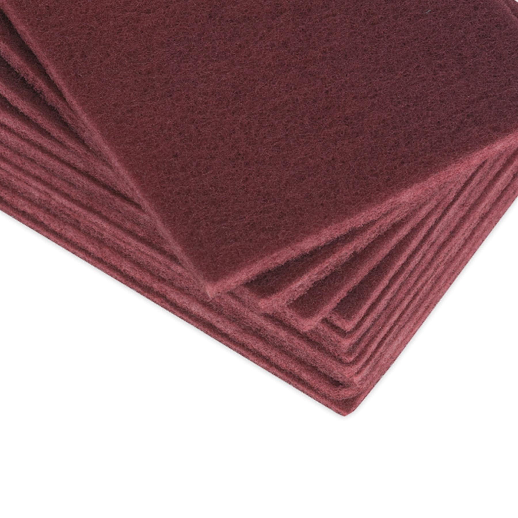 Sealey Abrasive Finishing Pad 150 x 230mm Medium Pack of 10