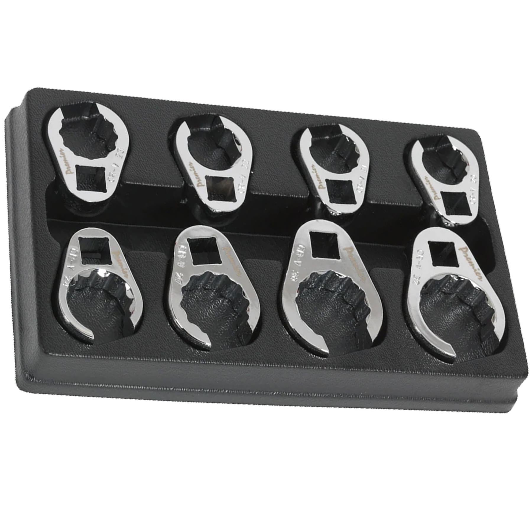 Sealey Crow's Foot Spanner Set 8pc 1/2"Sq Drive Metric
