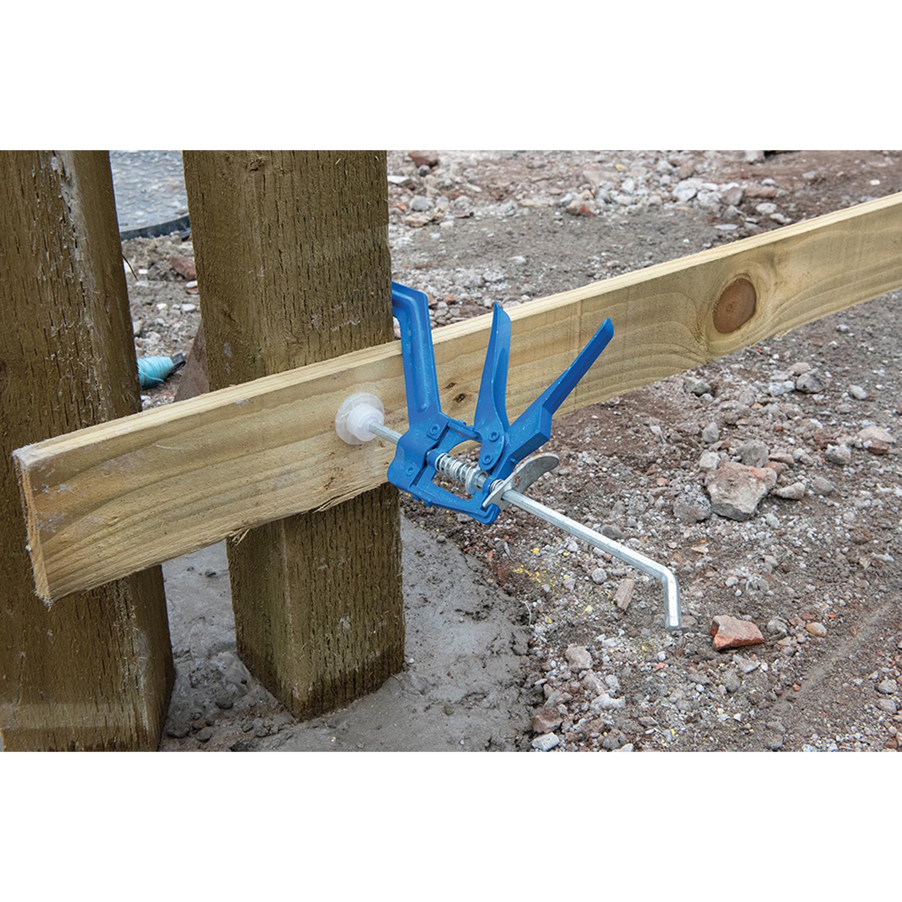 One-Handed Clamp 150mm Soft Jaws Delicate Work Woodwork Workshop Steel Frame