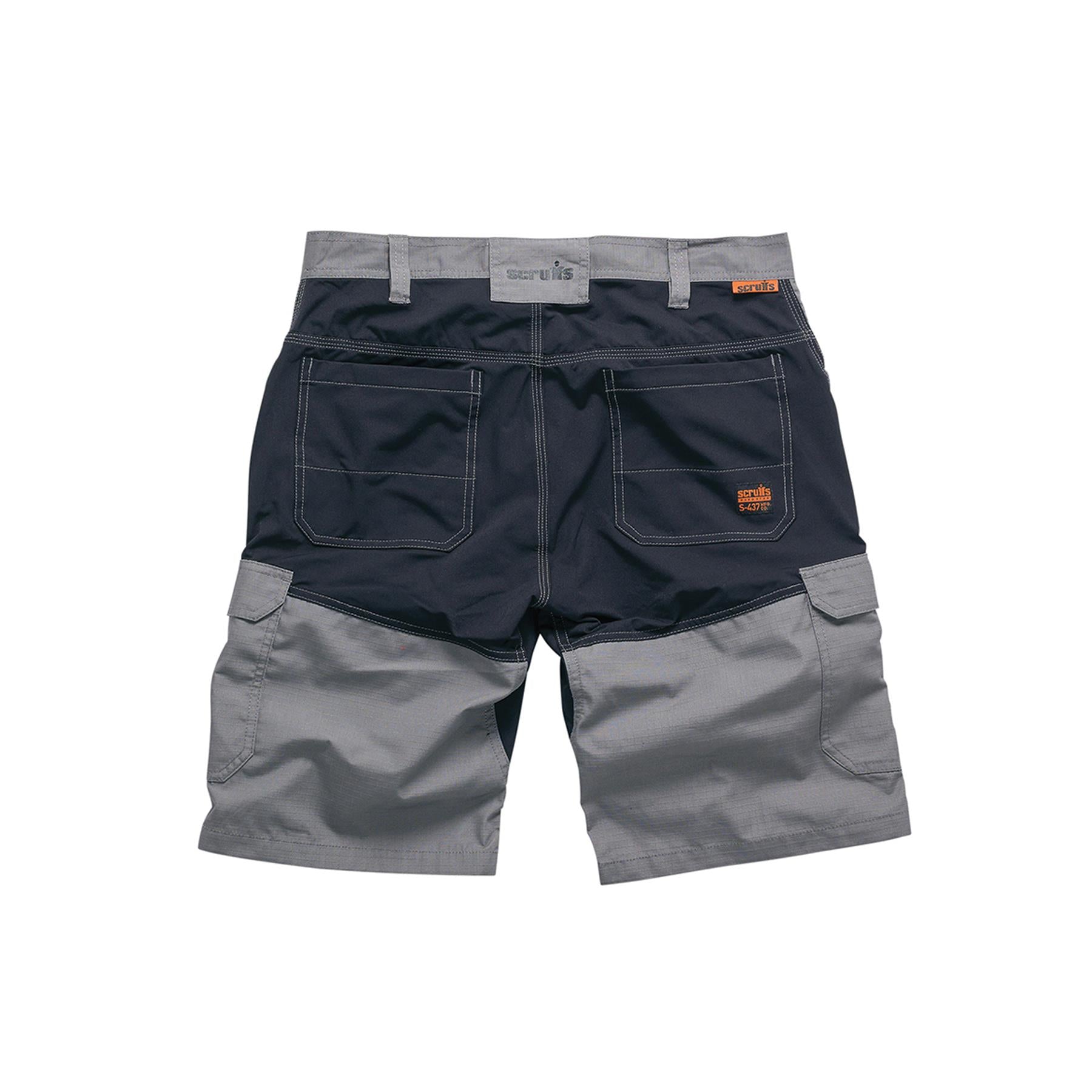 Scruffs Flex Holster Shorts Cargo Combat Pockets Hard Wearing Graphite 34 Waist