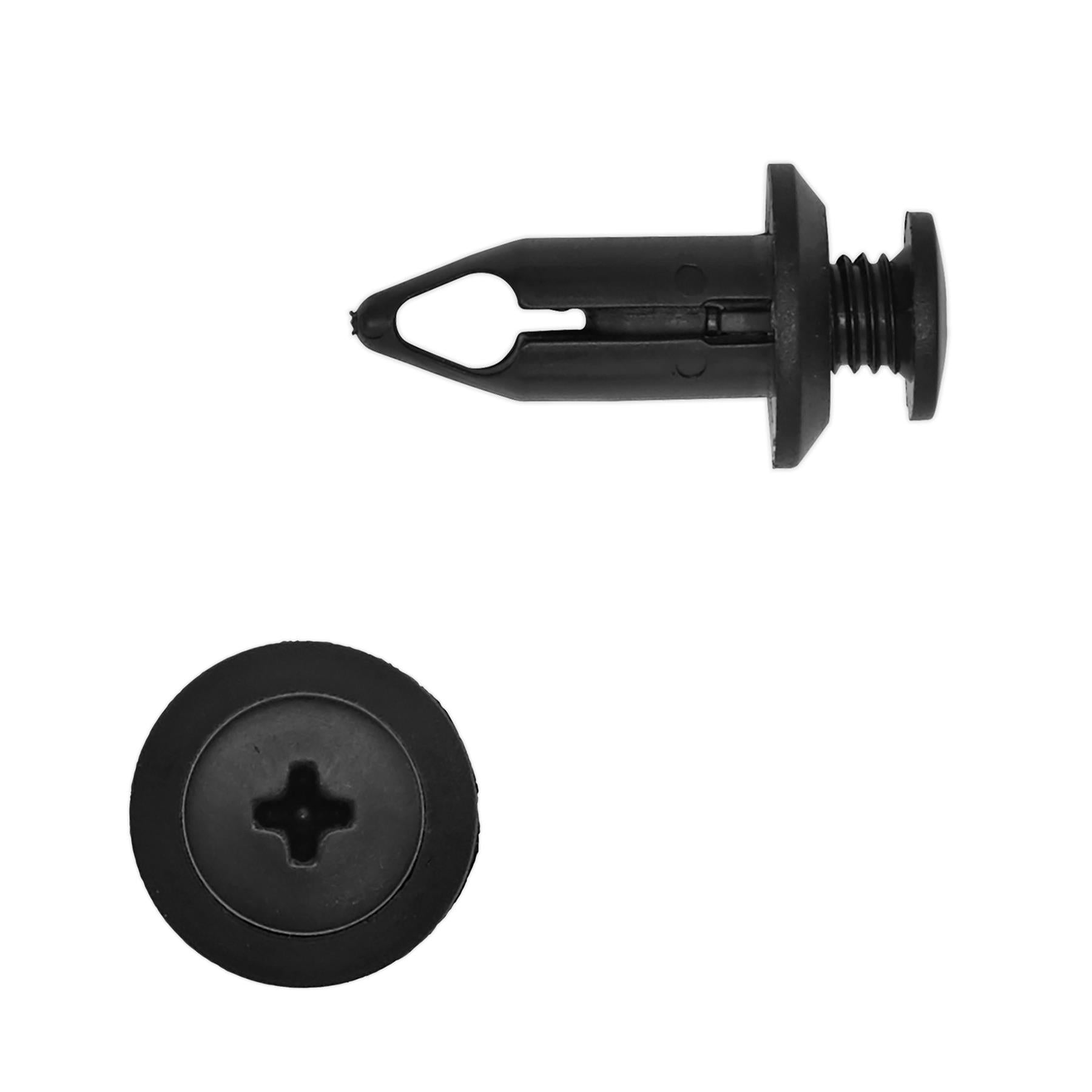 Sealey Screw Rivet, Bumper, Ø15mm x 33mm, Ford, GM - Pack of 20