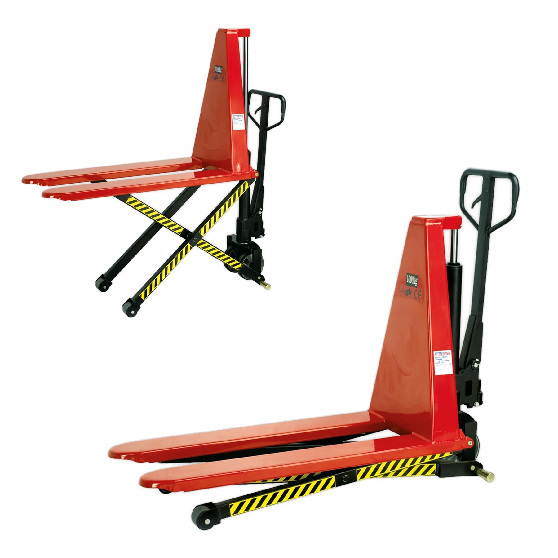 Sealey Pallet Truck 1000kg 1170 x 540mm High Lift