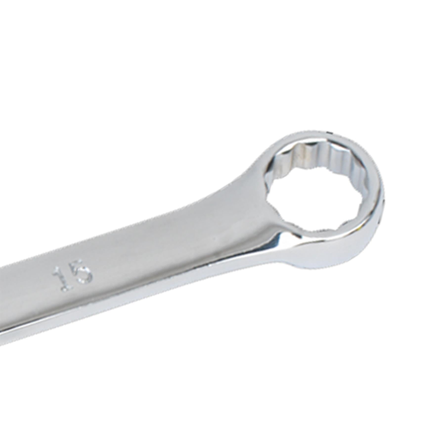 Sealey Combination Spanner Extra-Long 15mm Chrome Vanadium steel