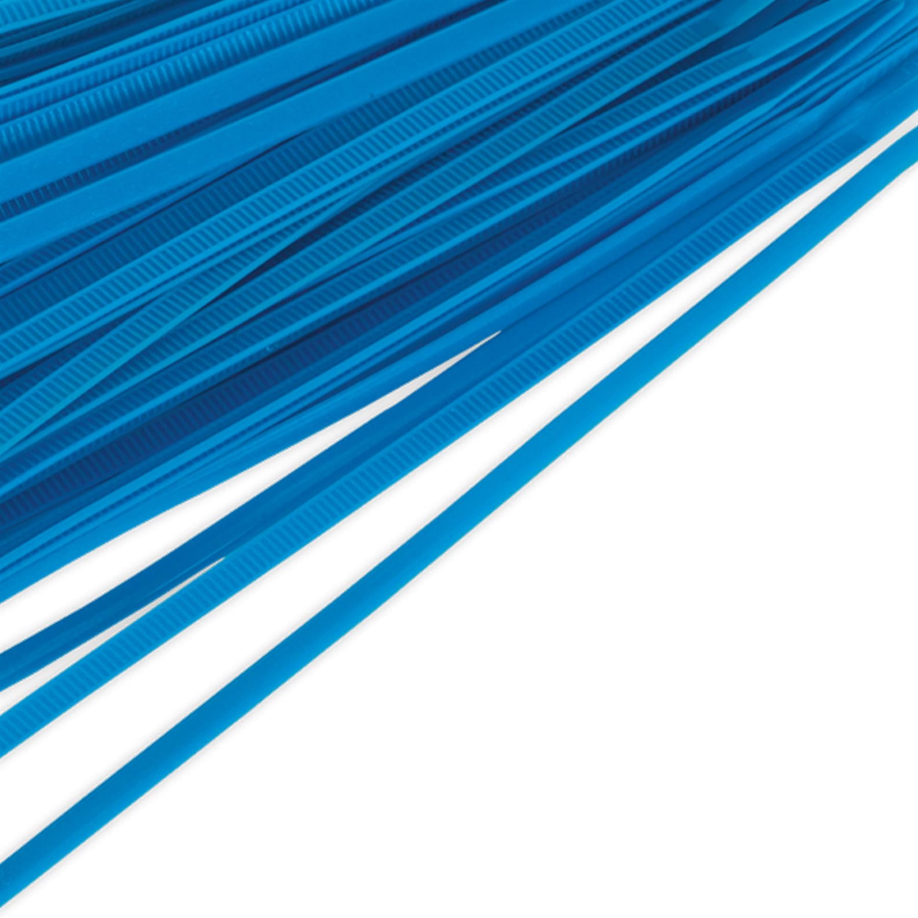 Sealey Cable Tie 200 x 4.8mm Blue Pack of 100