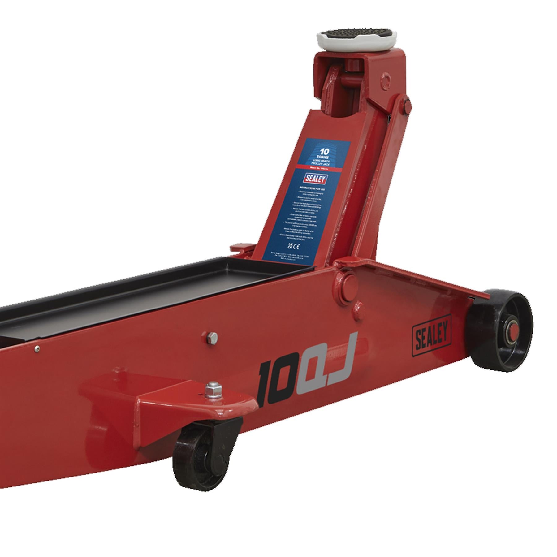 Sealey Trolley Jack 10tonne Long Reach