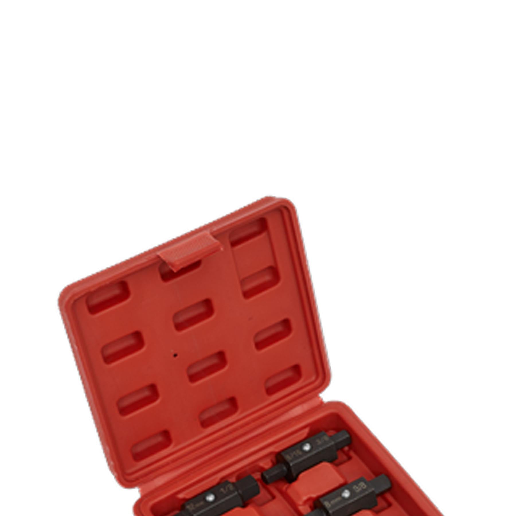 Sealey Oil Drain Plug Key Set 6pc Double End