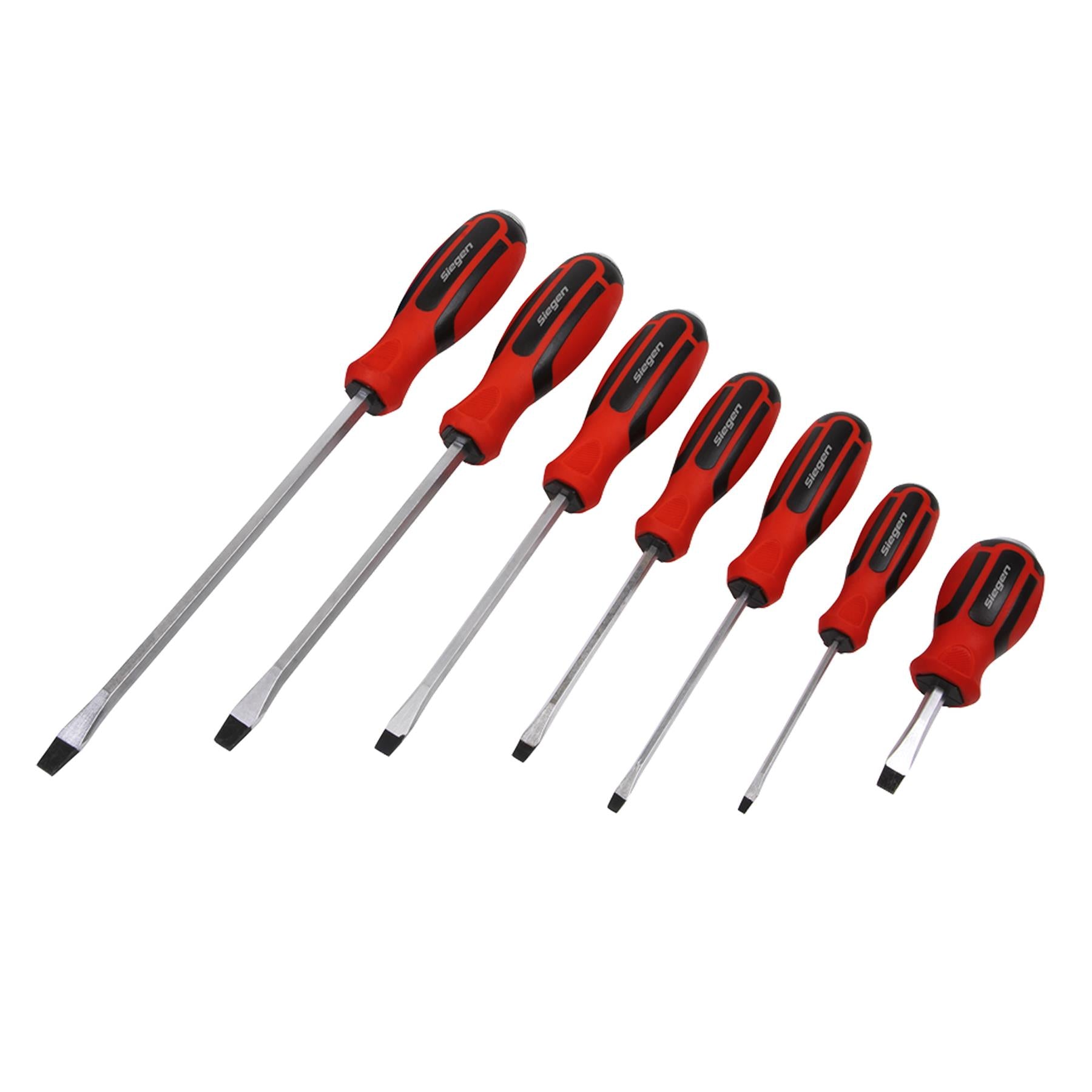 Sealey Screwdriver Set 13pc Hammer-Thru
