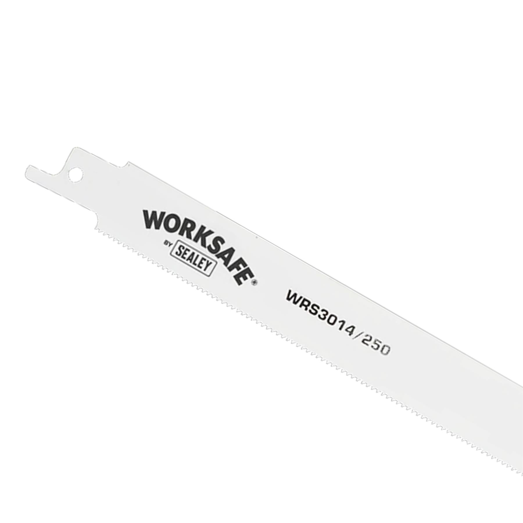 Sealey Reciprocating Saw Blade 250mm 18tpi - Pack of 5