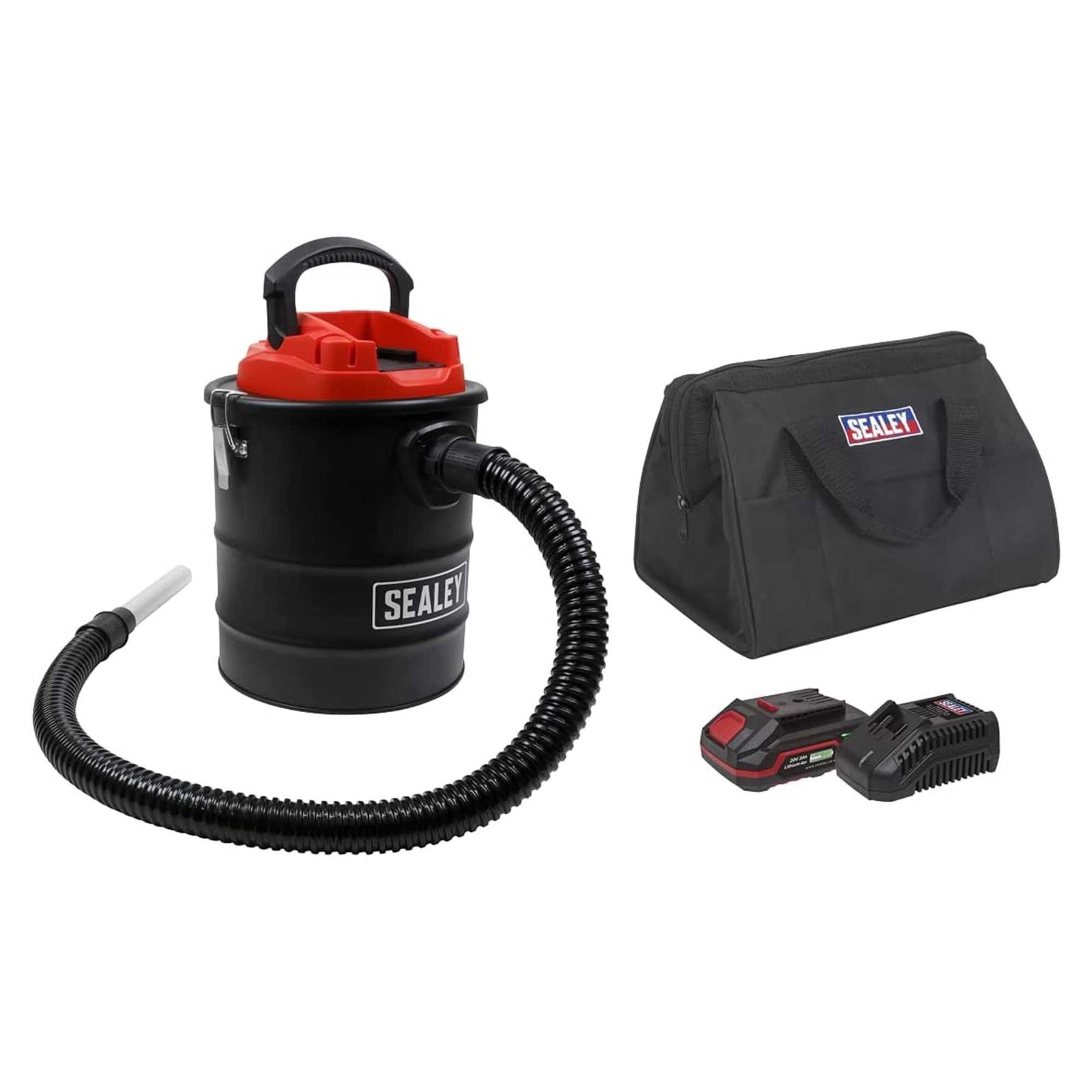 Sealey Handheld Ash Vacuum Cleaner 15L Kit 20V 2Ah SV20 Series