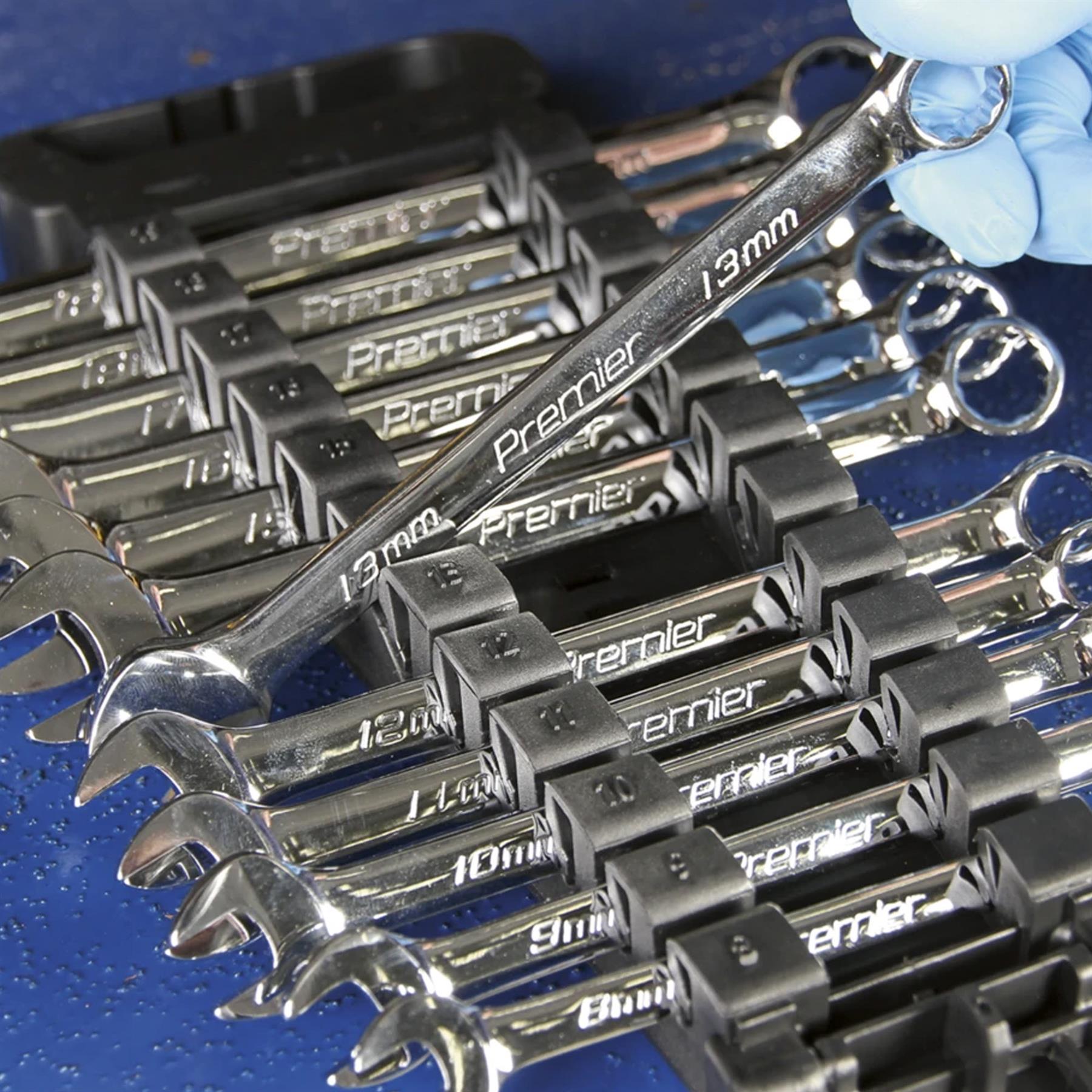 Sealey Combination Spanner Set 12pc Metric