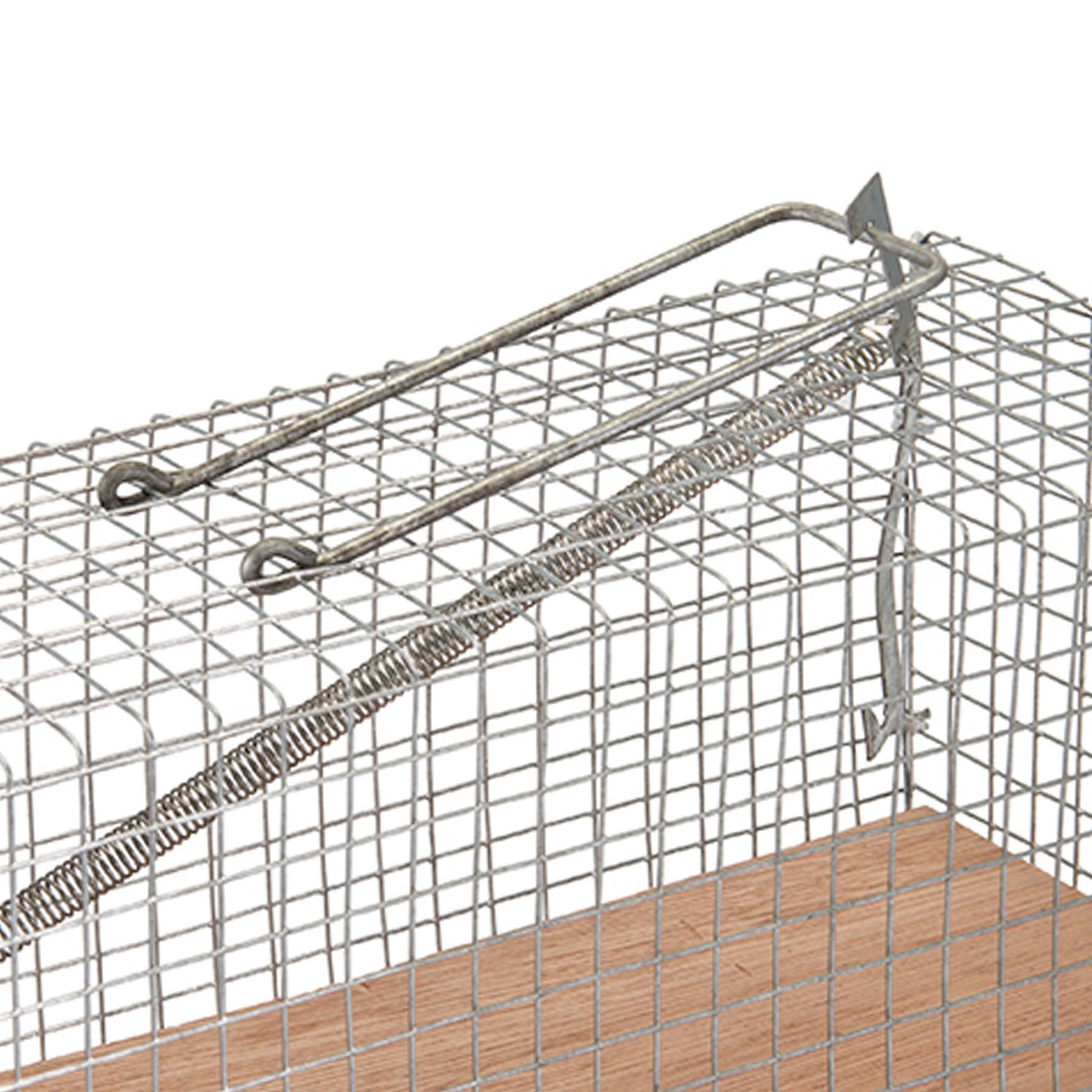 Metal Mouse Trap Humane Live Catcher Rat Vermin Rodent Cage Traps Pest Hamster