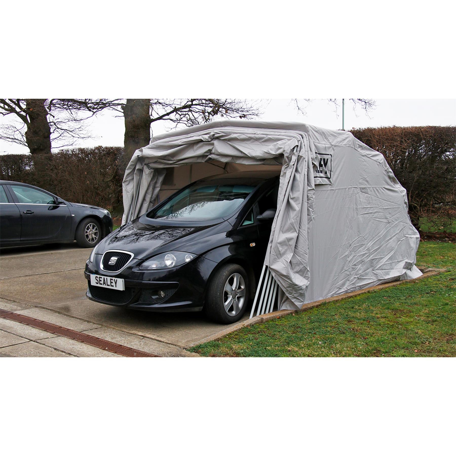 Sealey Vehicle Storage Shelter 2.7 x 5.5 x 2m White CCS01
