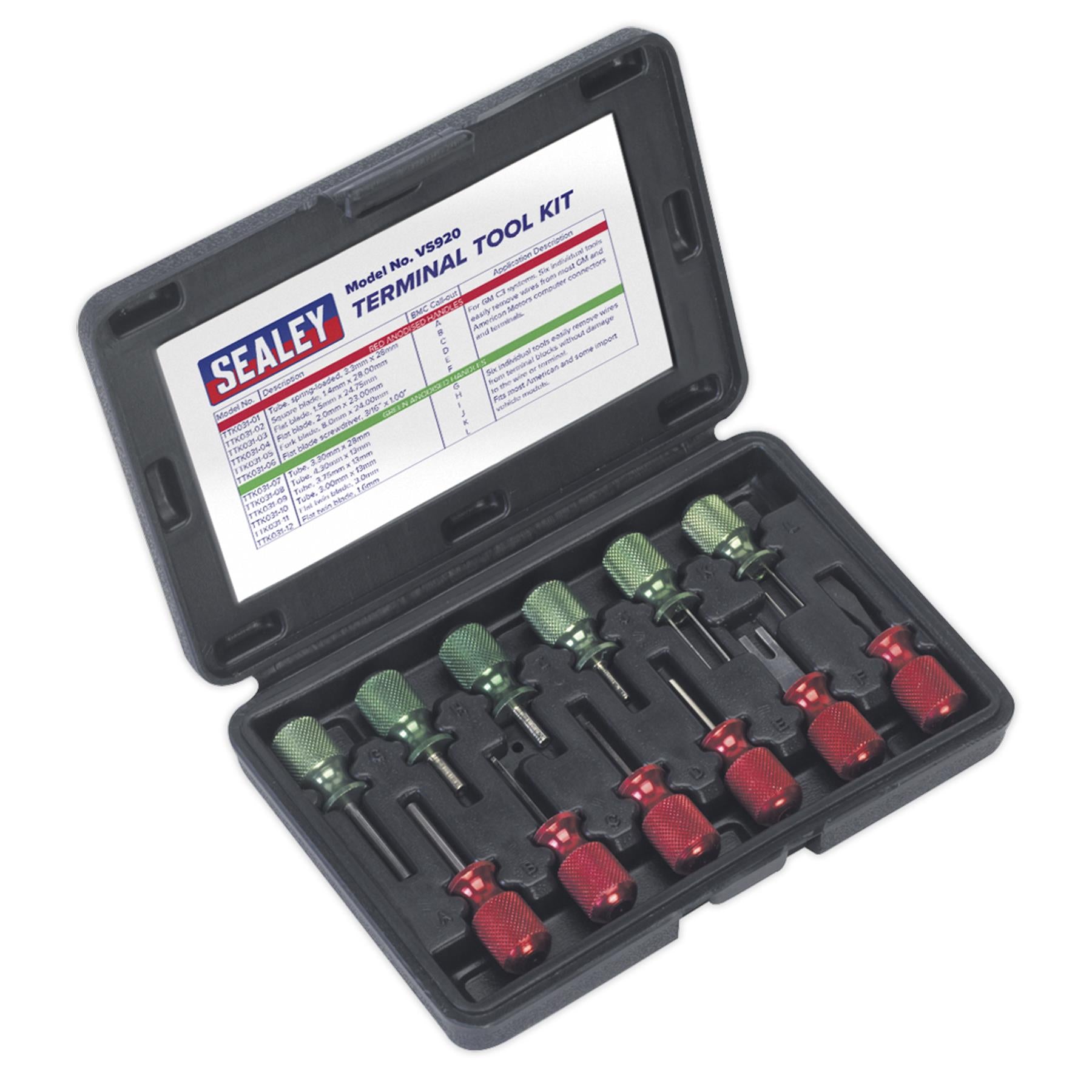 Sealey Terminal Tool Kit 12pc