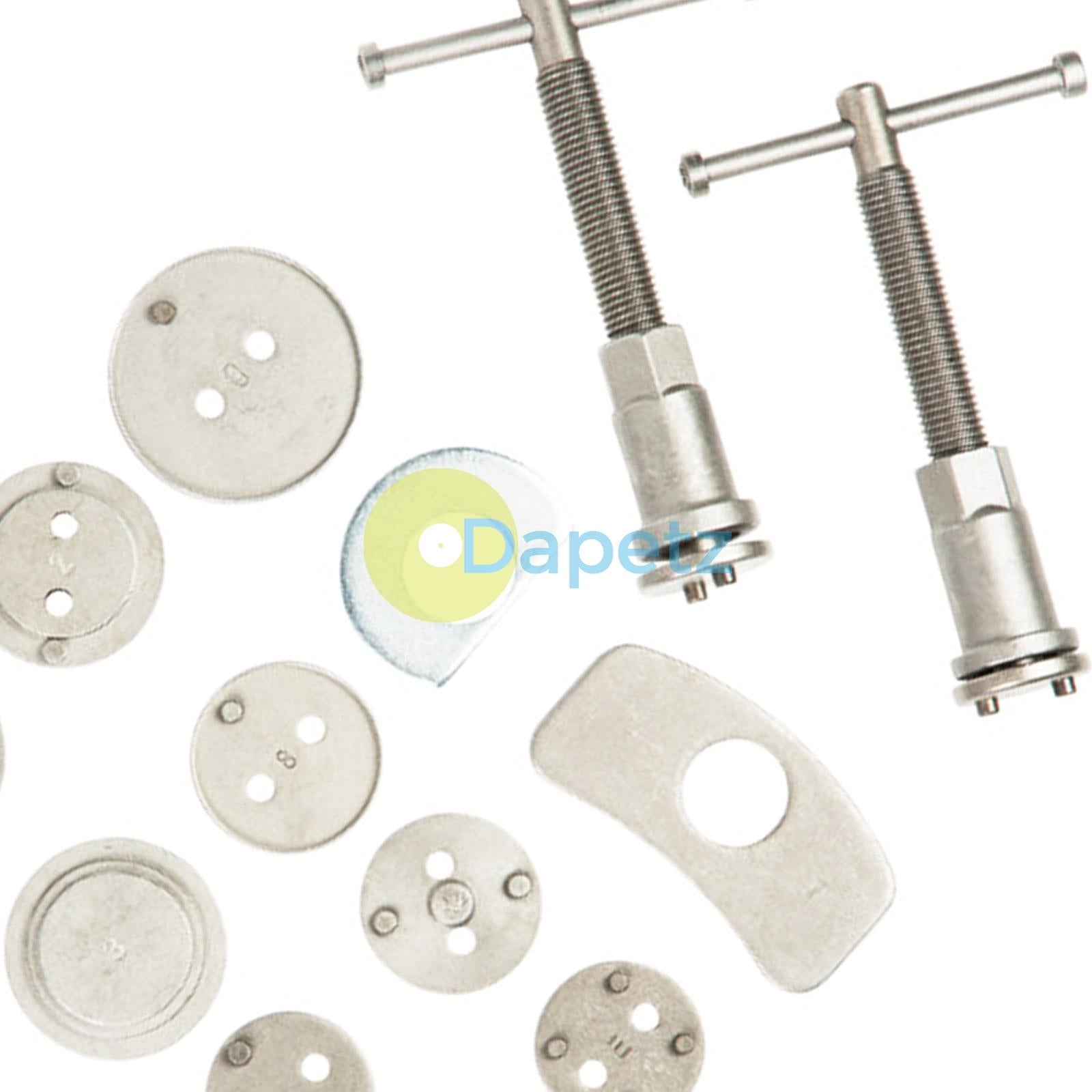BlueSpot 21Pce Universal Brake Caliper Piston Rewind Repair Kit Wind Back Tool Set
