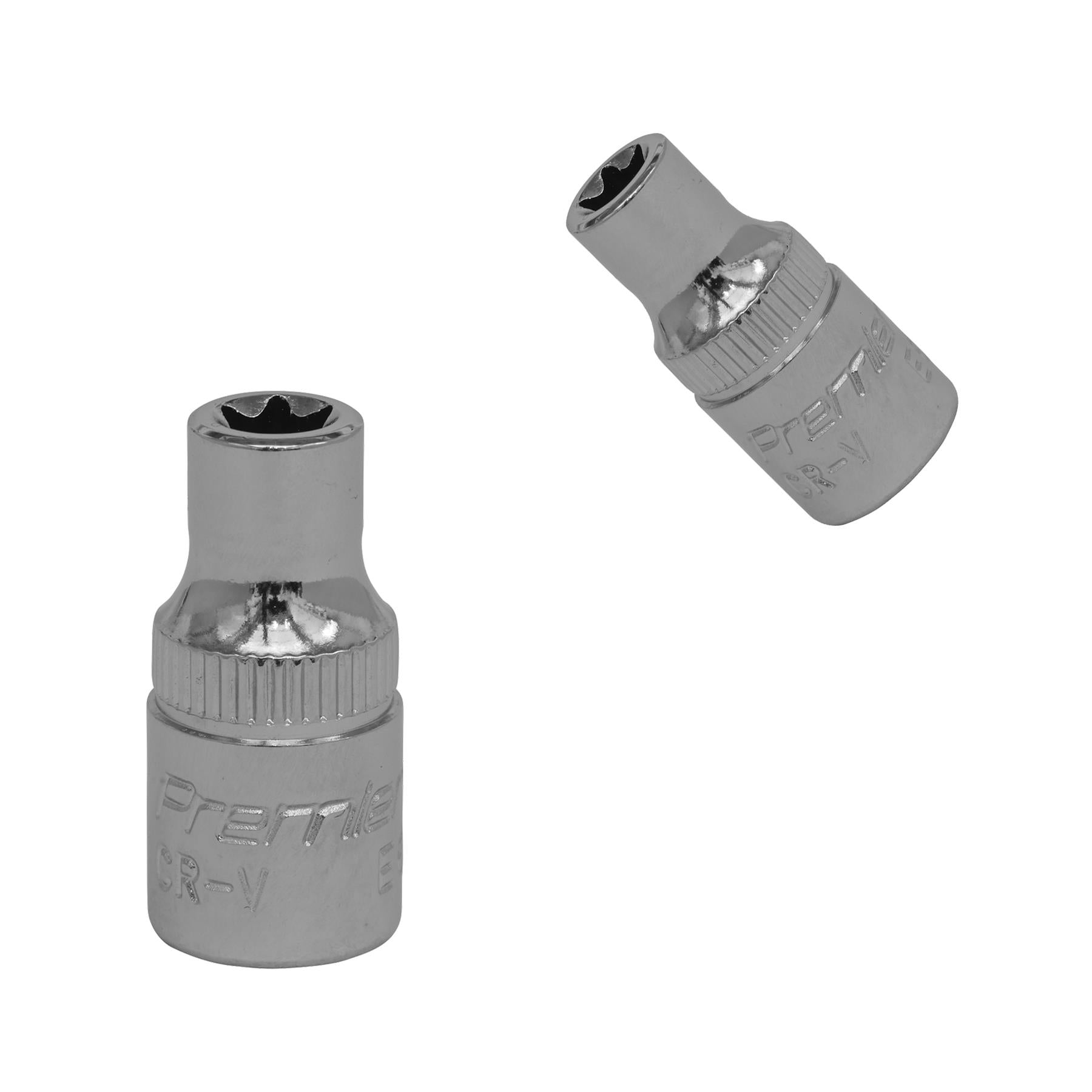 Sealey TRX-Star* Socket E6 1/4"Sq Drive Chrome Vanadium Steel