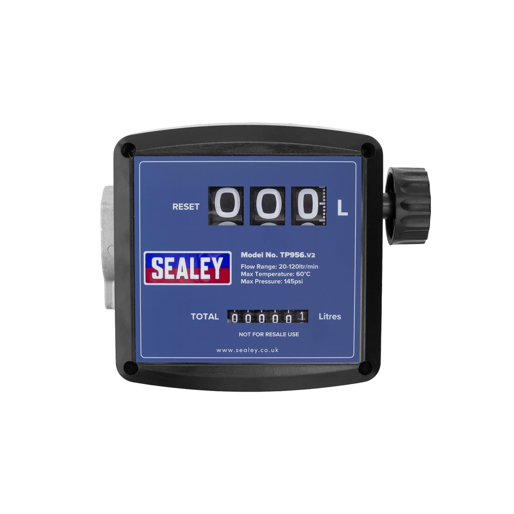 Sealey Diesel & Fluid Flow Meter Unique Filter & Flange Assembly