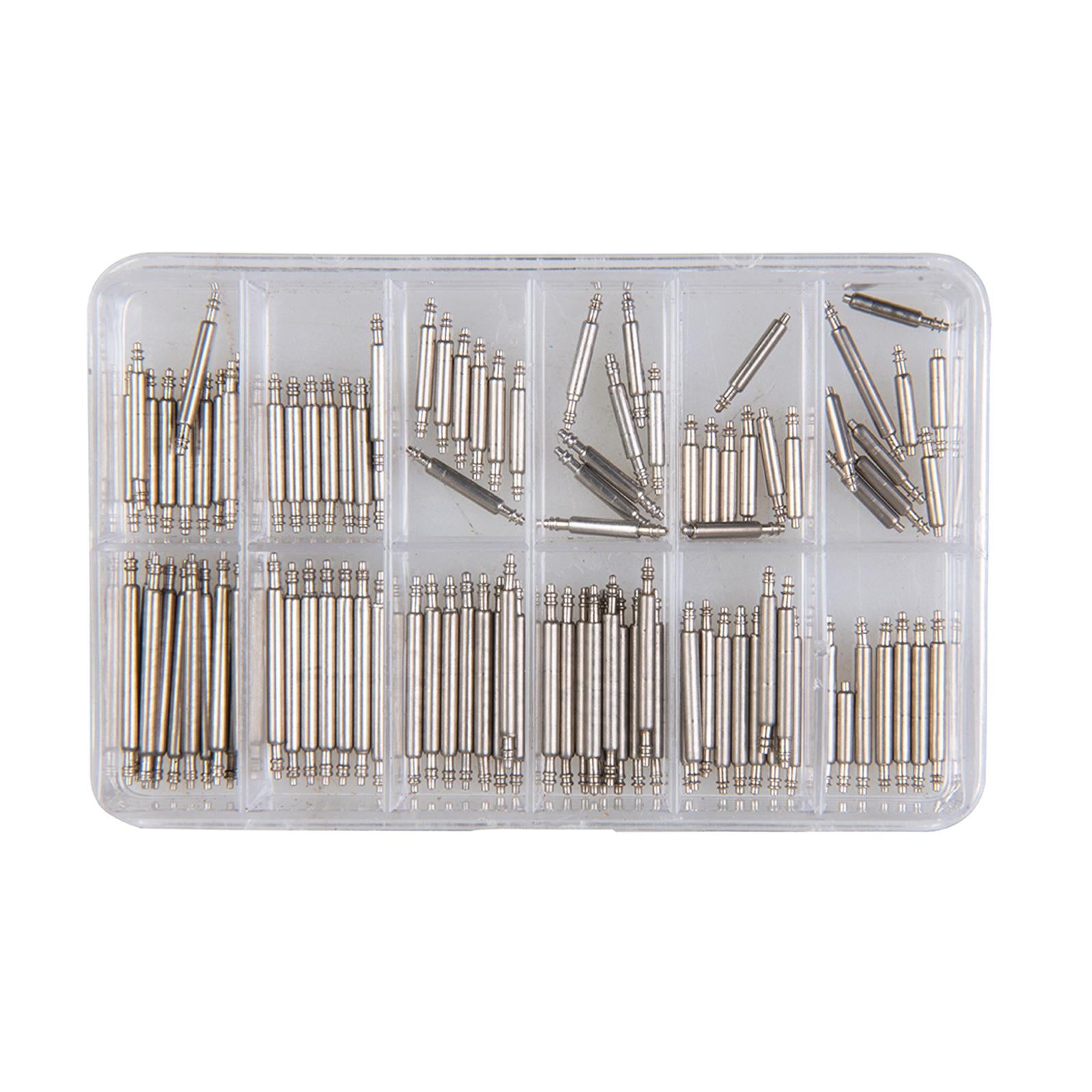 Stainless Steel Watch Strap Spring Bars Pins Strong With Removel Tool 102 Pc Set