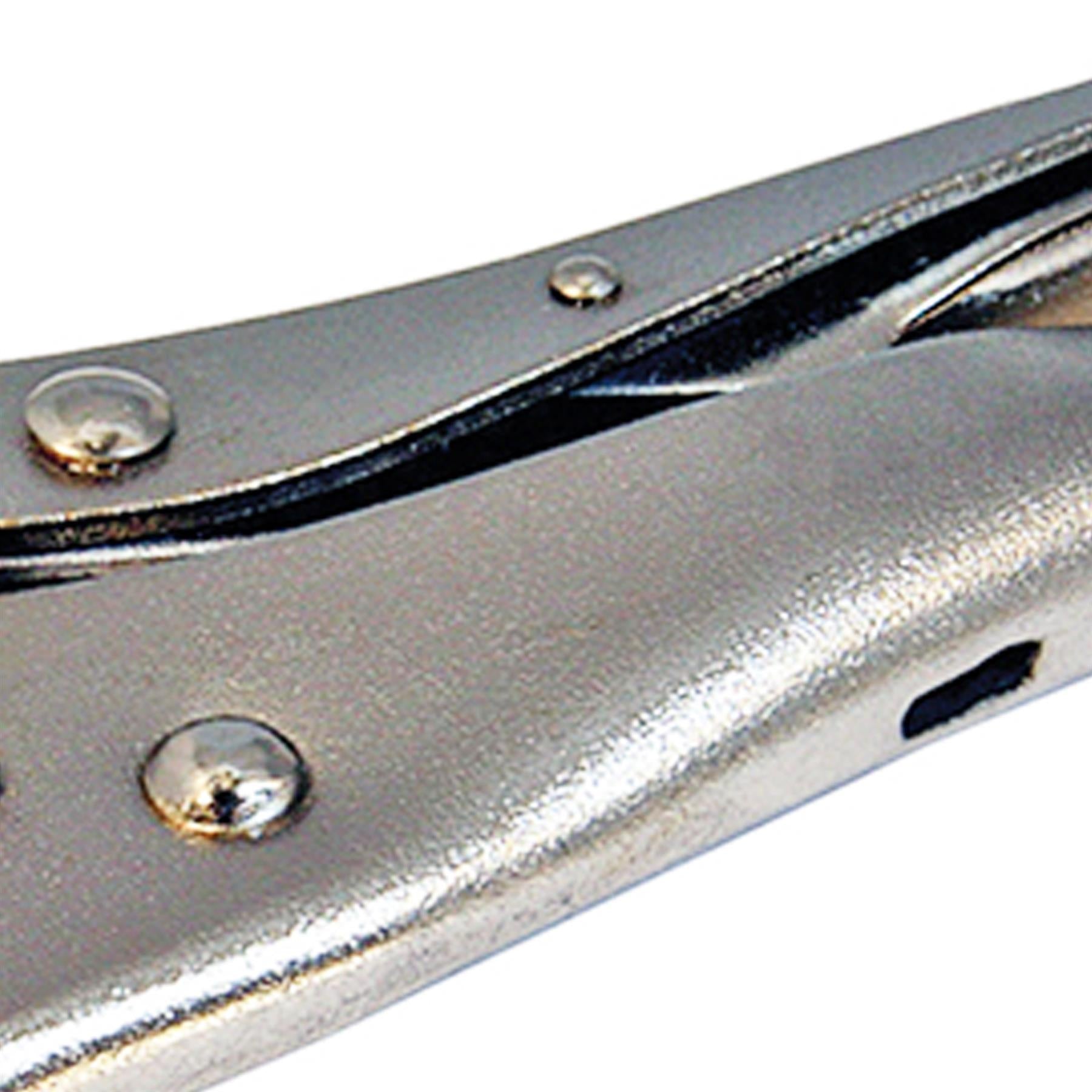 Self Locking Pliers - 180mm Curved Easy Screw Adjustment For Controlled Grip