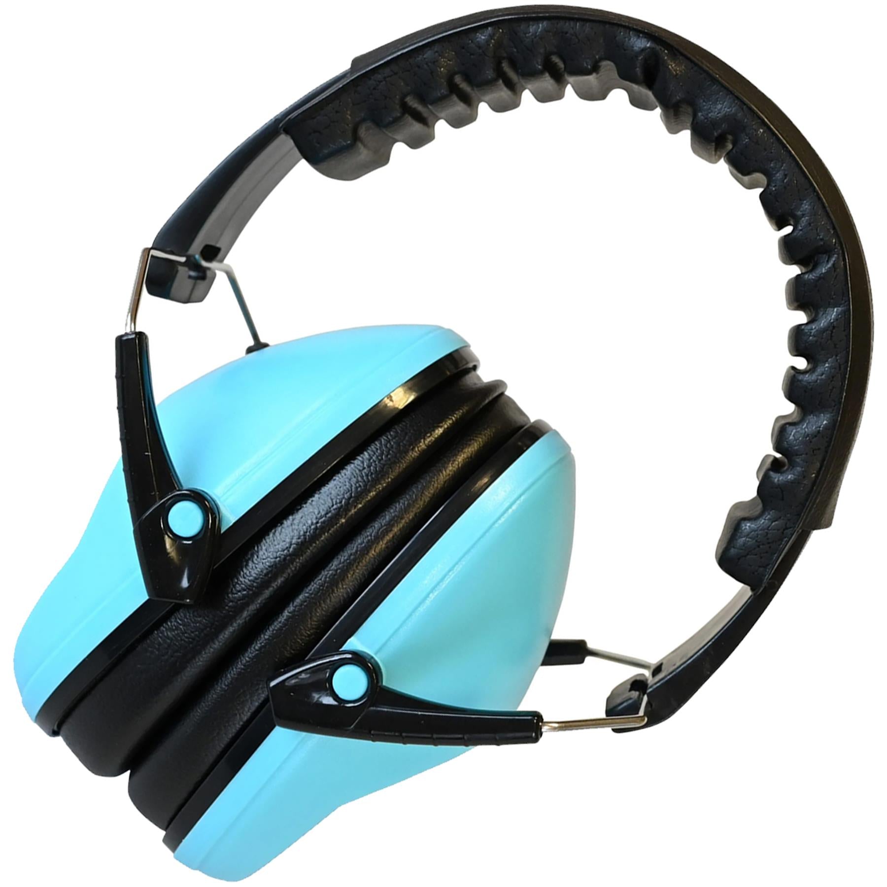 Junior Children's Ear Defenders Noise Reduction Lightweight Ear Muffs SNR27 Blue