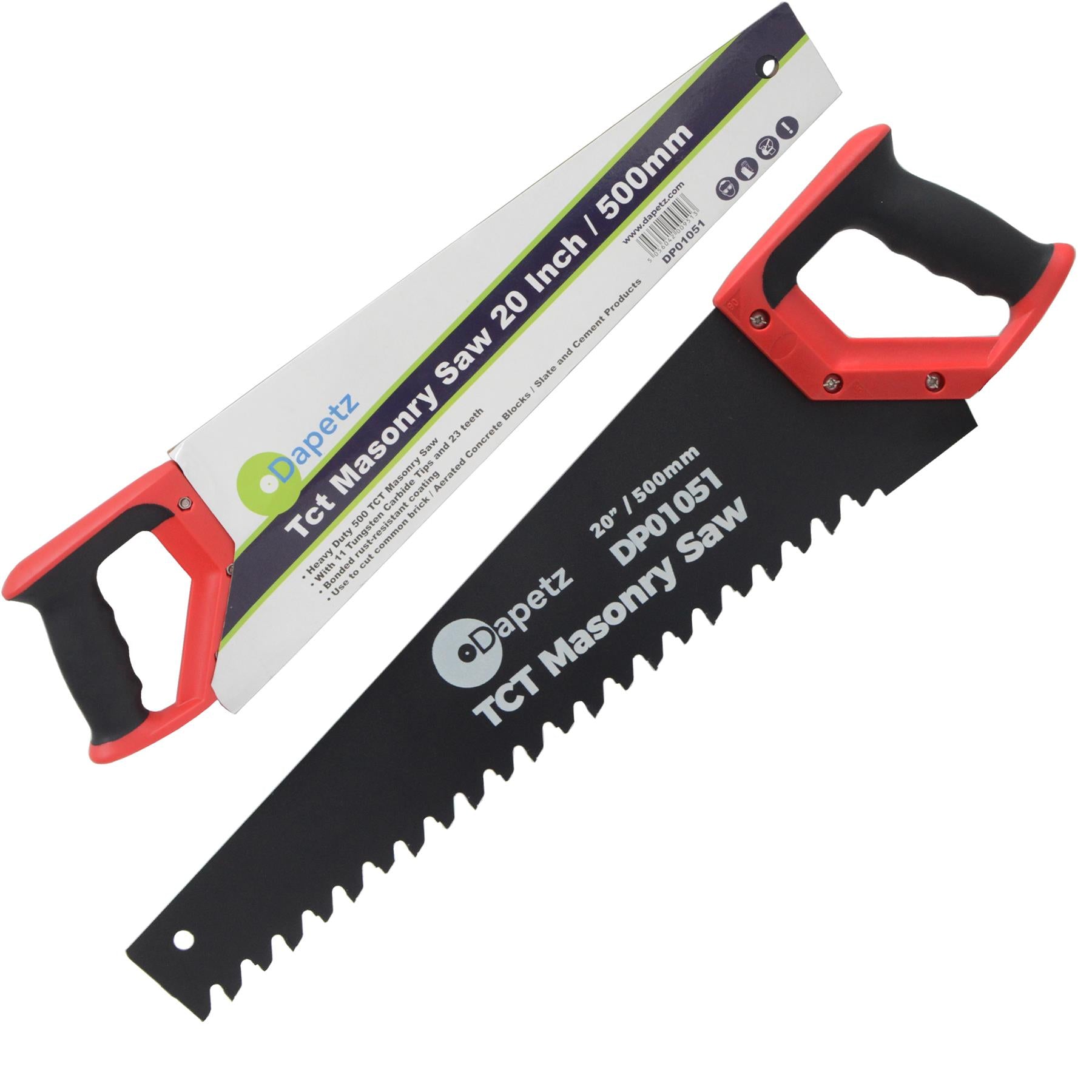 Heavy Duty TCT Masonry Saw 500mm - Brick, Concrete, Slate, Cement, Breeze Block