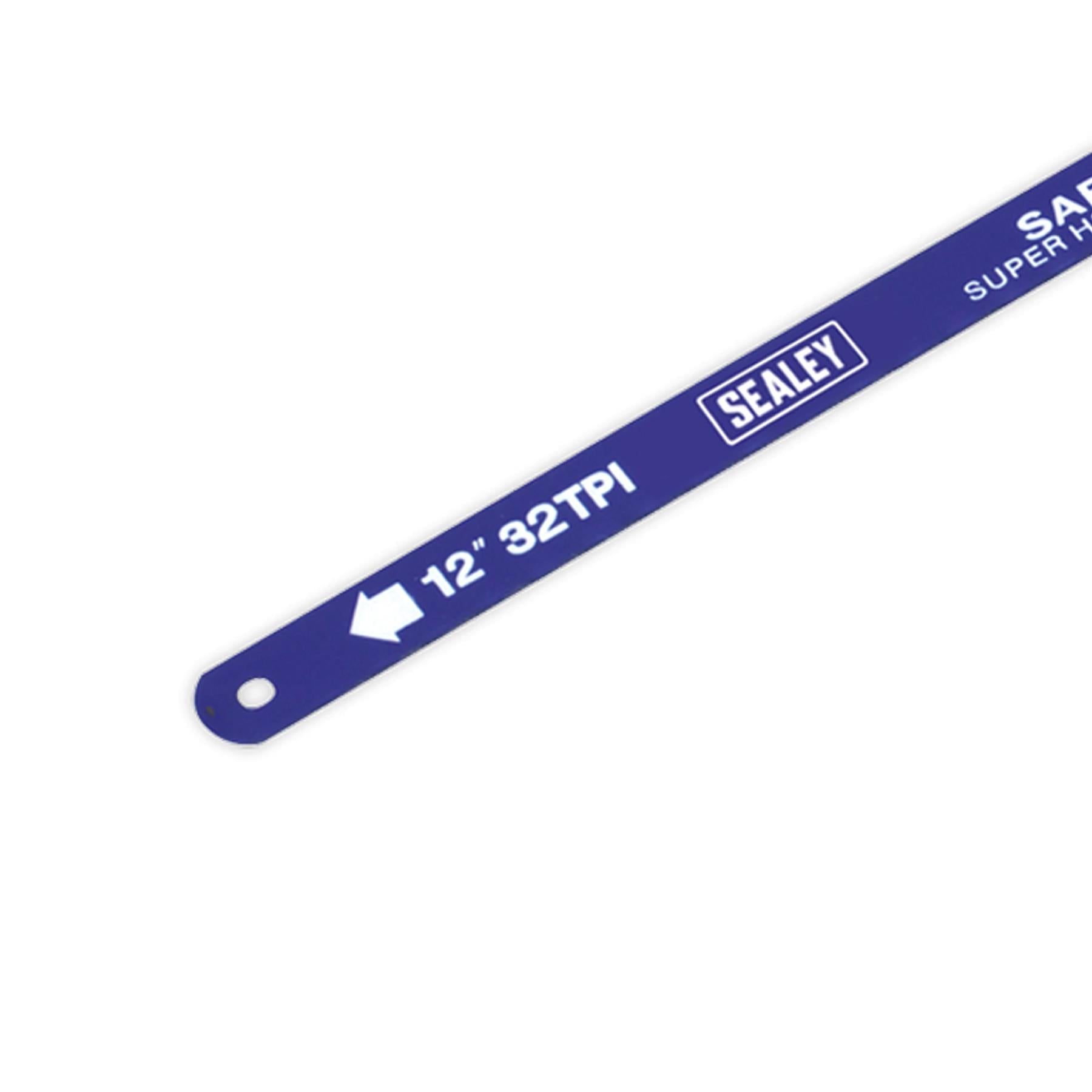 Sealey Hacksaw Blade 300mm HSS Bi-Metal 32tpi Pack of 10