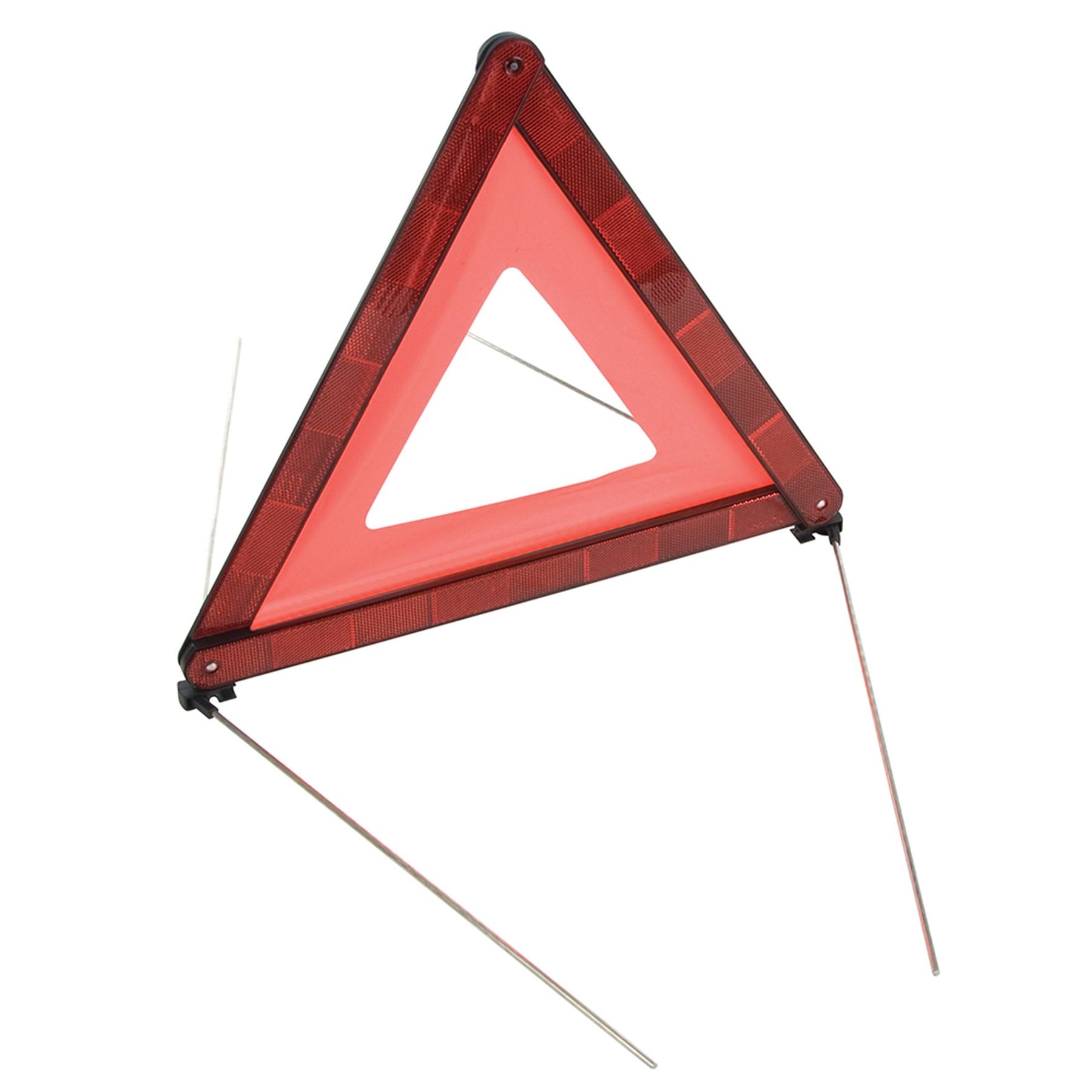 Reflective Road Safety Folding Triangle - Conforms To European Standard Ece27