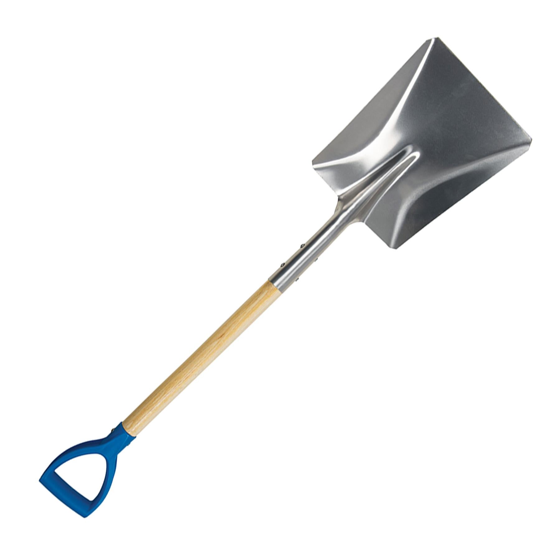 Aluminium Shovel 1030mm - Gardening Hand Tool 300 X 250mm Head Weight 0.5Kg