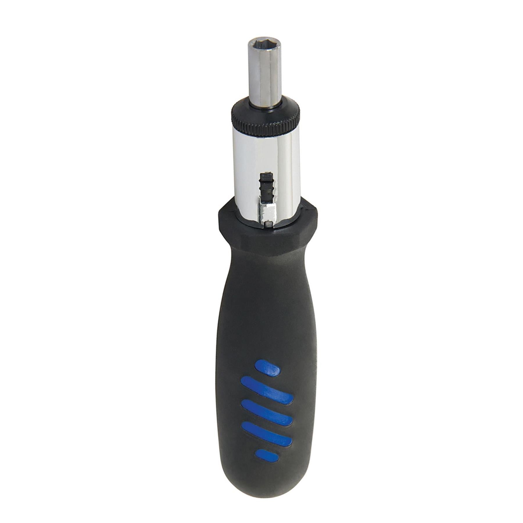 Ratchet Screwdriver Handle 175mm Bit Holder With Forward And Reverse Action