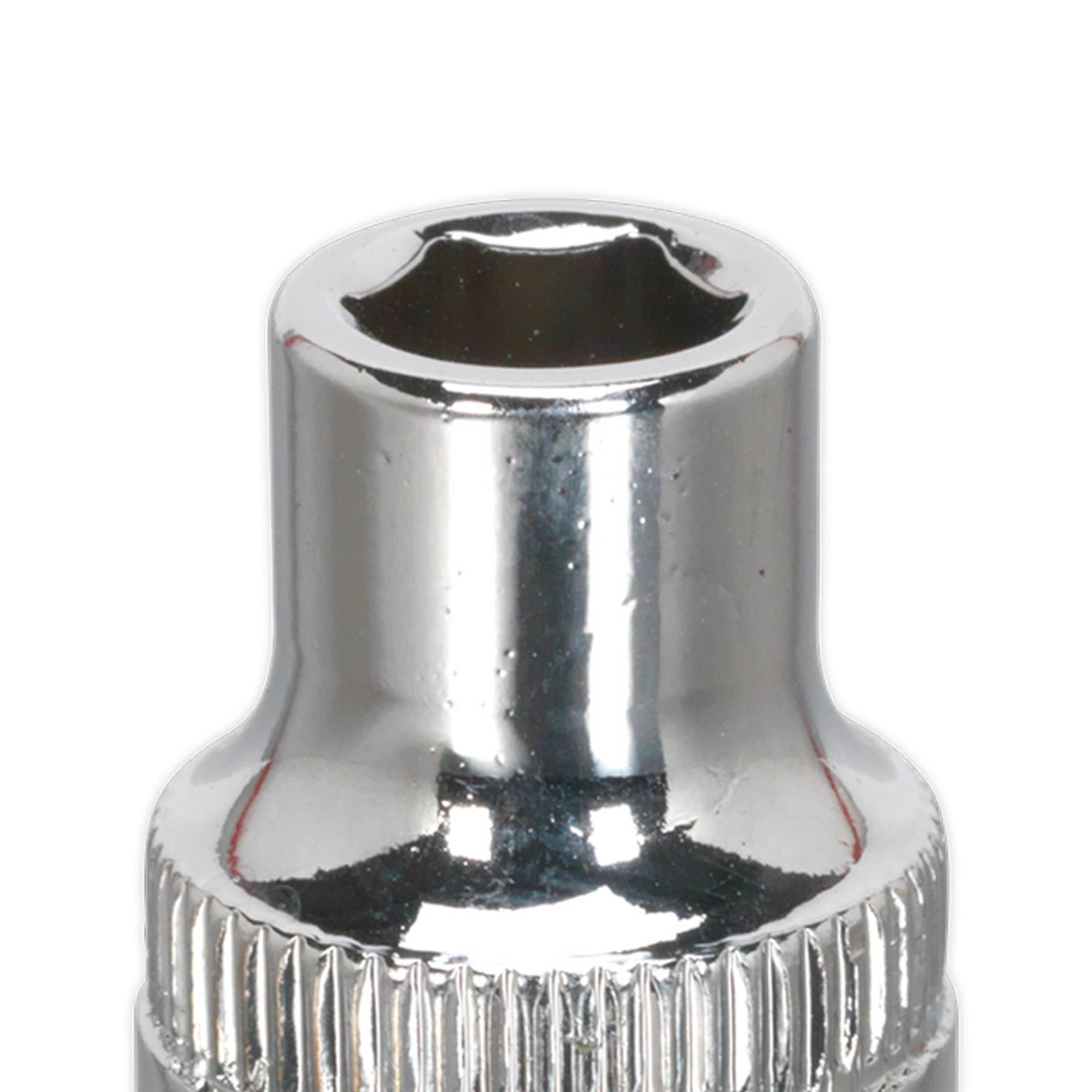 Sealey WallDrive Socket 7mm 3/8"Sq Drive Fully Polished