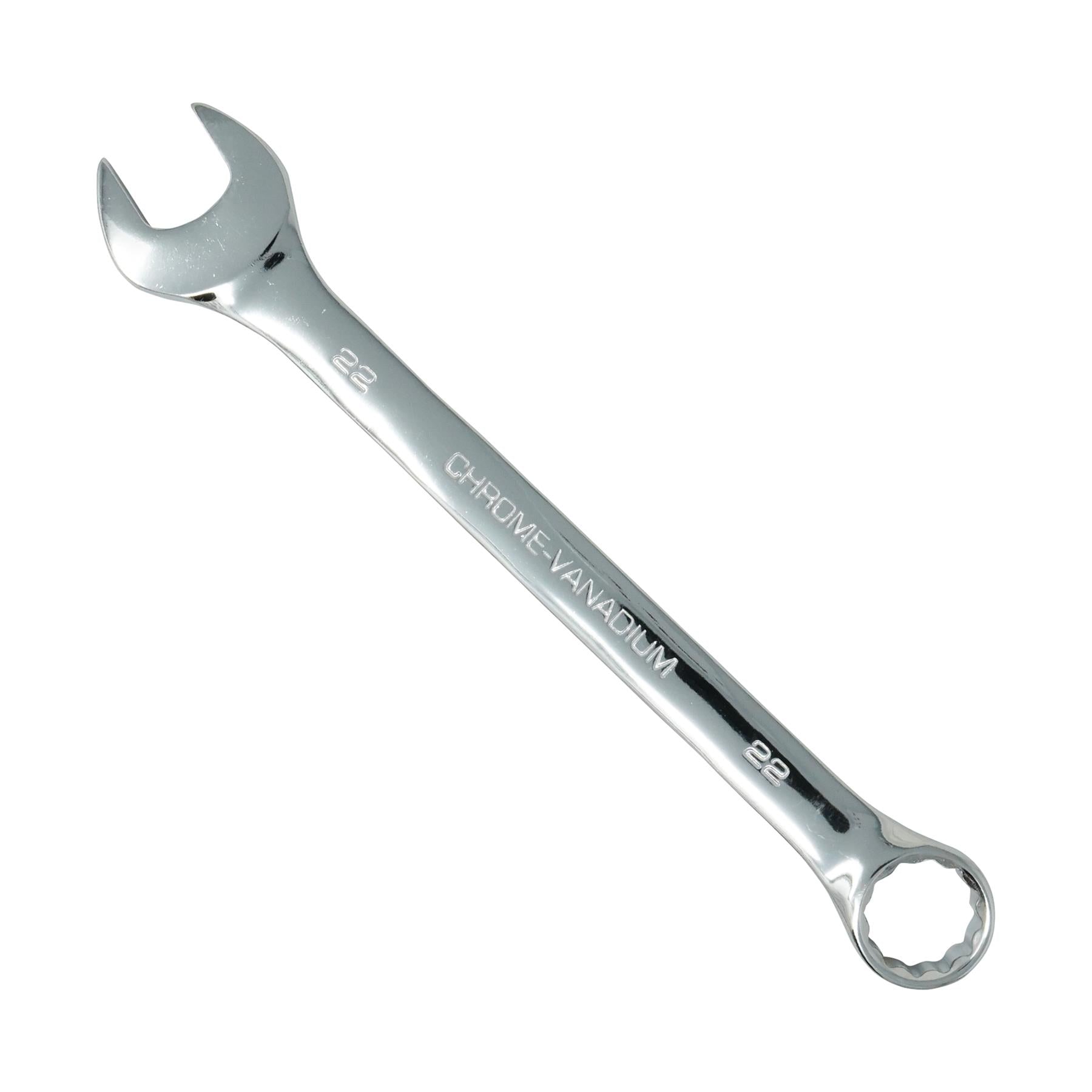 Combination Open Ring Spanner Chrome Mechanics Garage Tools 22mm