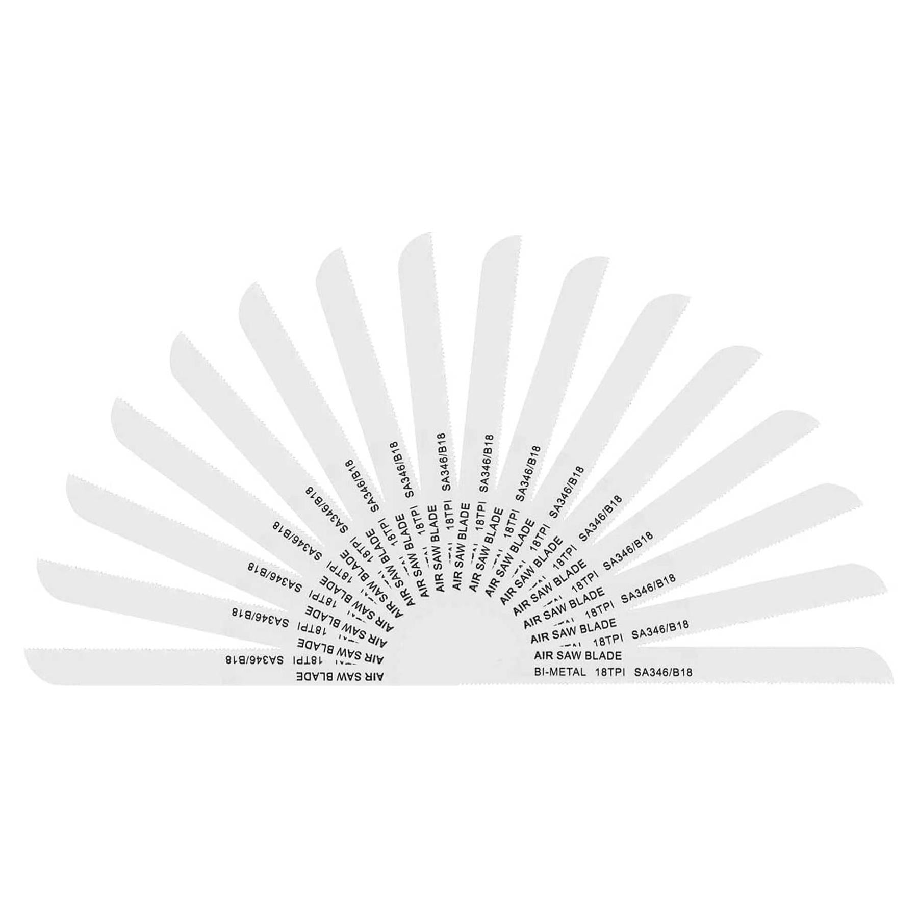 Sealey Air Saw Blade 18tpi - Pack of 15
