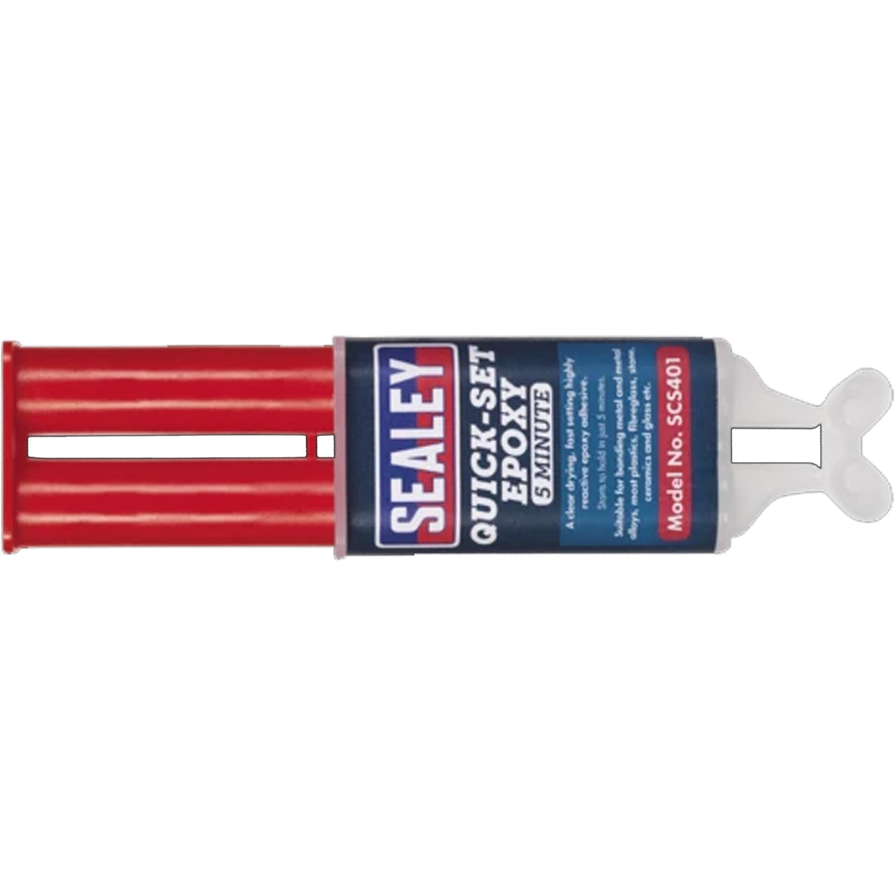 Sealey Quick-Set 5 Minute Epoxy Adhesive 25ml