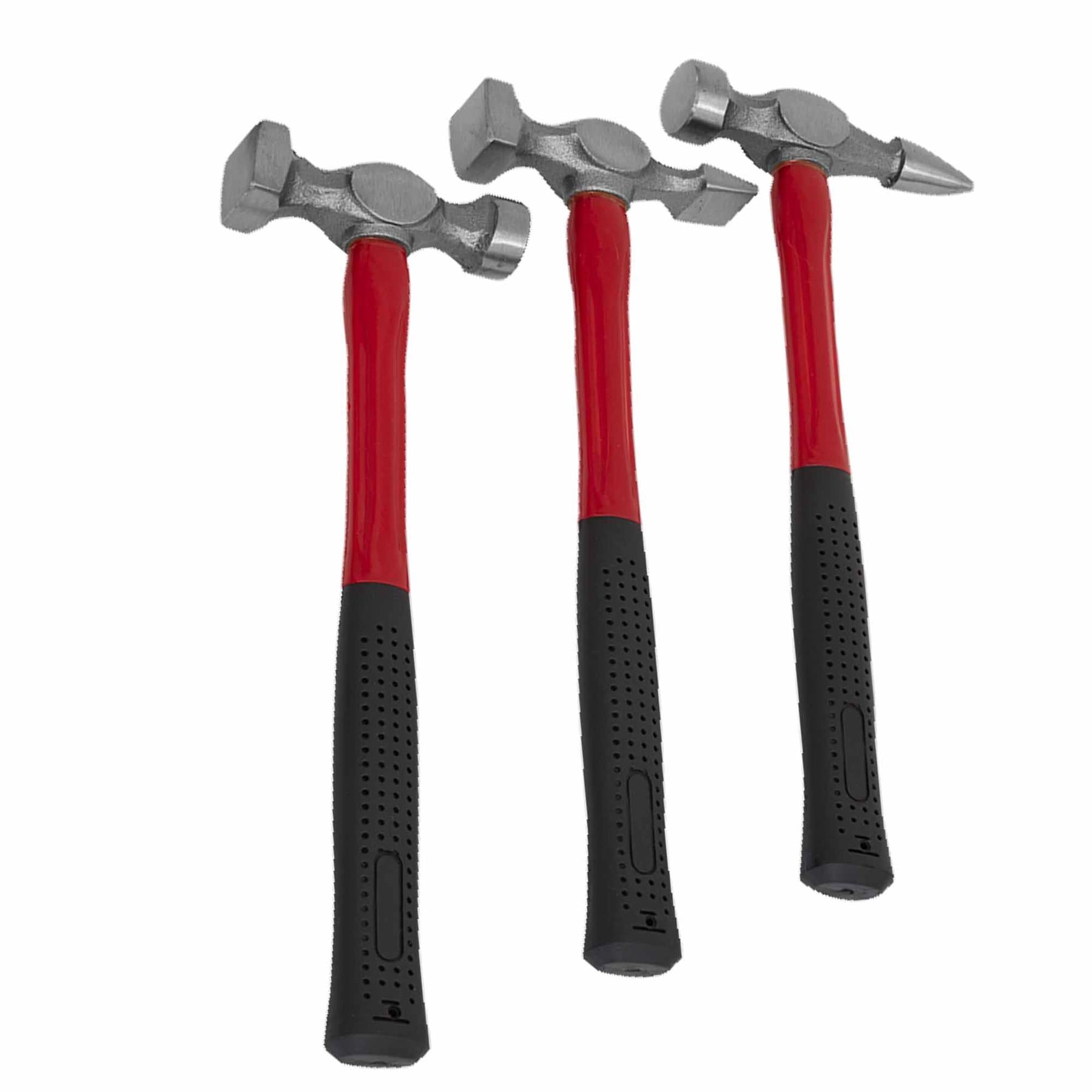 Sealey 7Pc Car Auto Body Panel Repair Tool With FibreGlass Red & Black