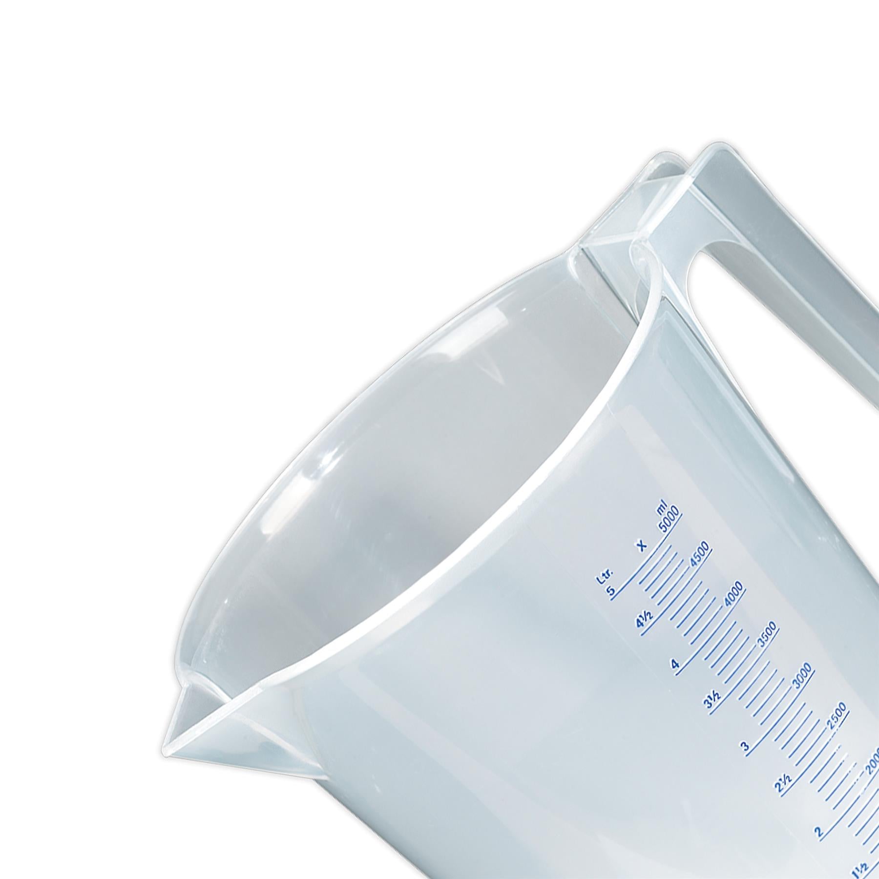 Sealey Measuring Jug Translucent 5L