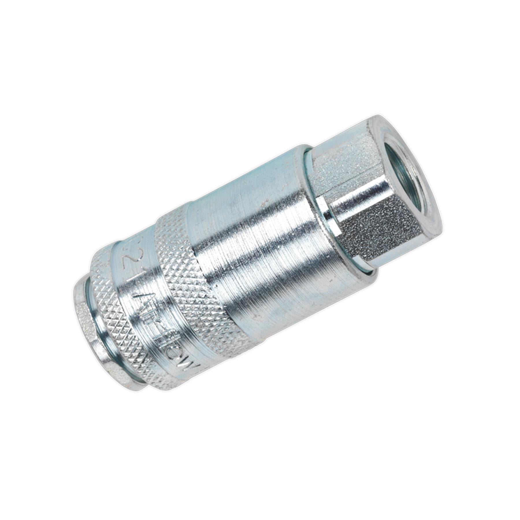 Sealey Coupling Body Female 1/4"BSP Pack of 5 Air Line Couplings & Fittings Tools