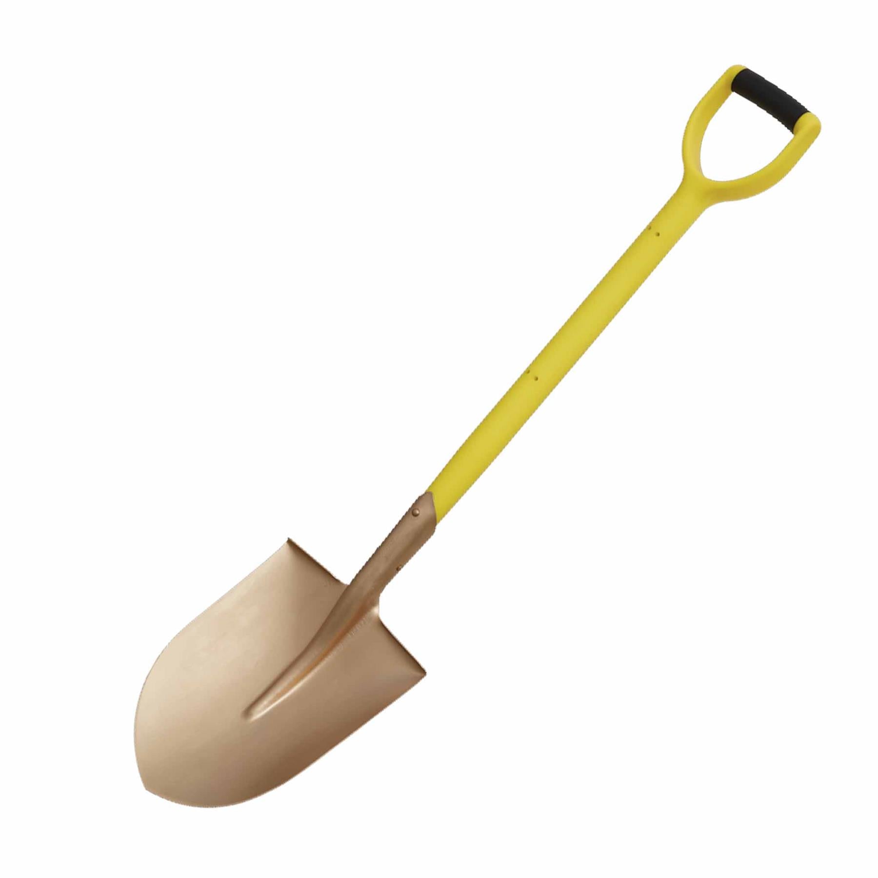 Sealey Round Point Shovel 240 x 420 x 990mm - Non-Sparking Beryllium Copper Head